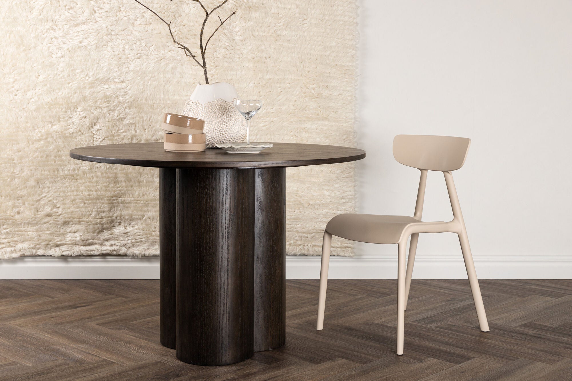 Venture Home Olivia spisebord - Mocca / Mocca Veneer
