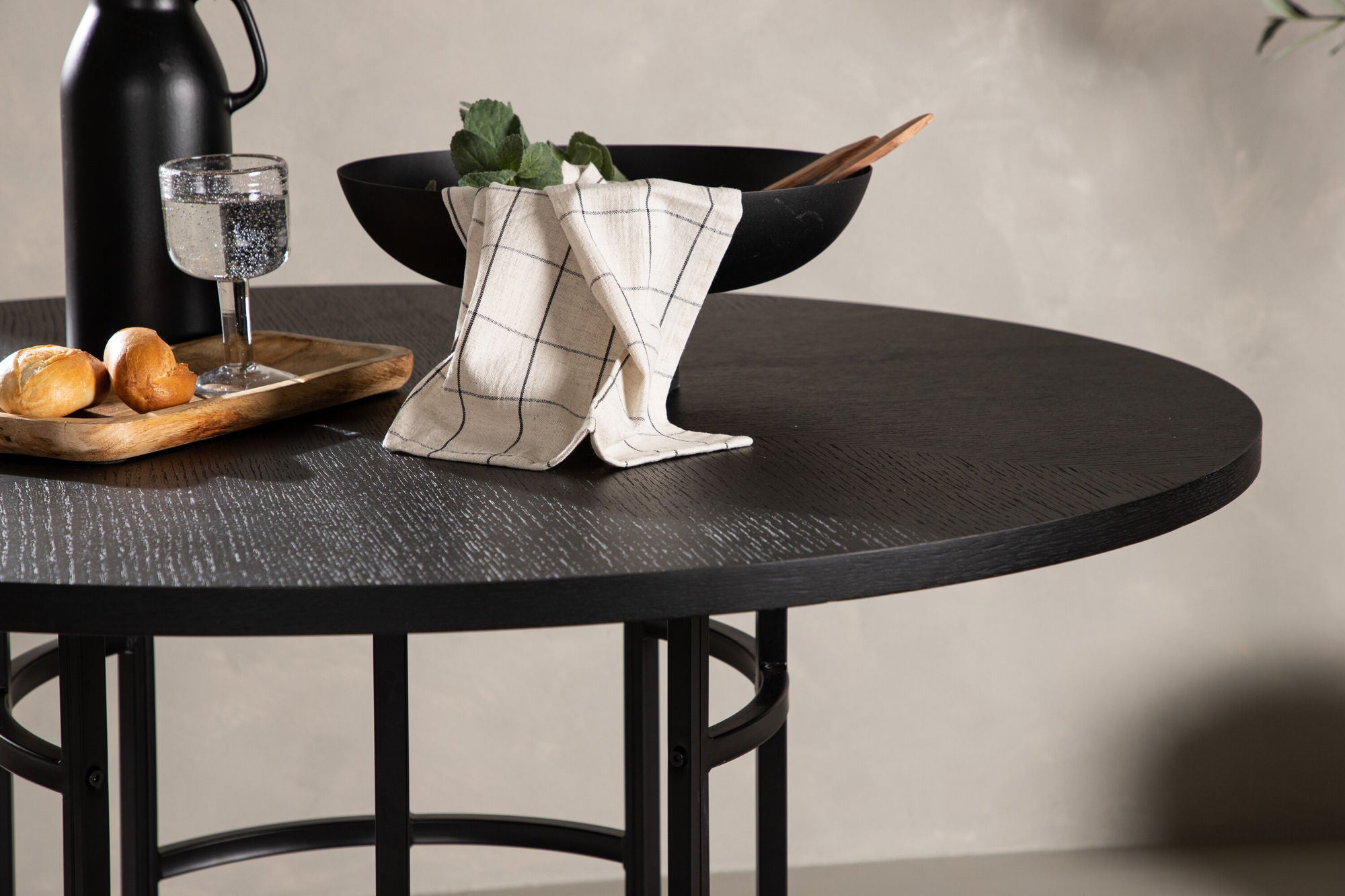 Furniture Fashion Copenhagen spisebord - Black / Black Veneer