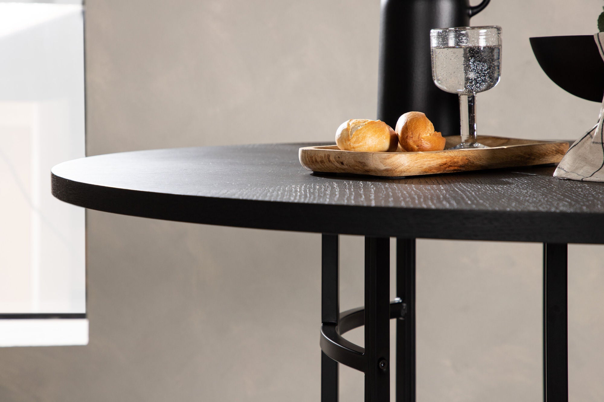 Furniture Fashion Copenhagen spisebord - Black / Black Veneer