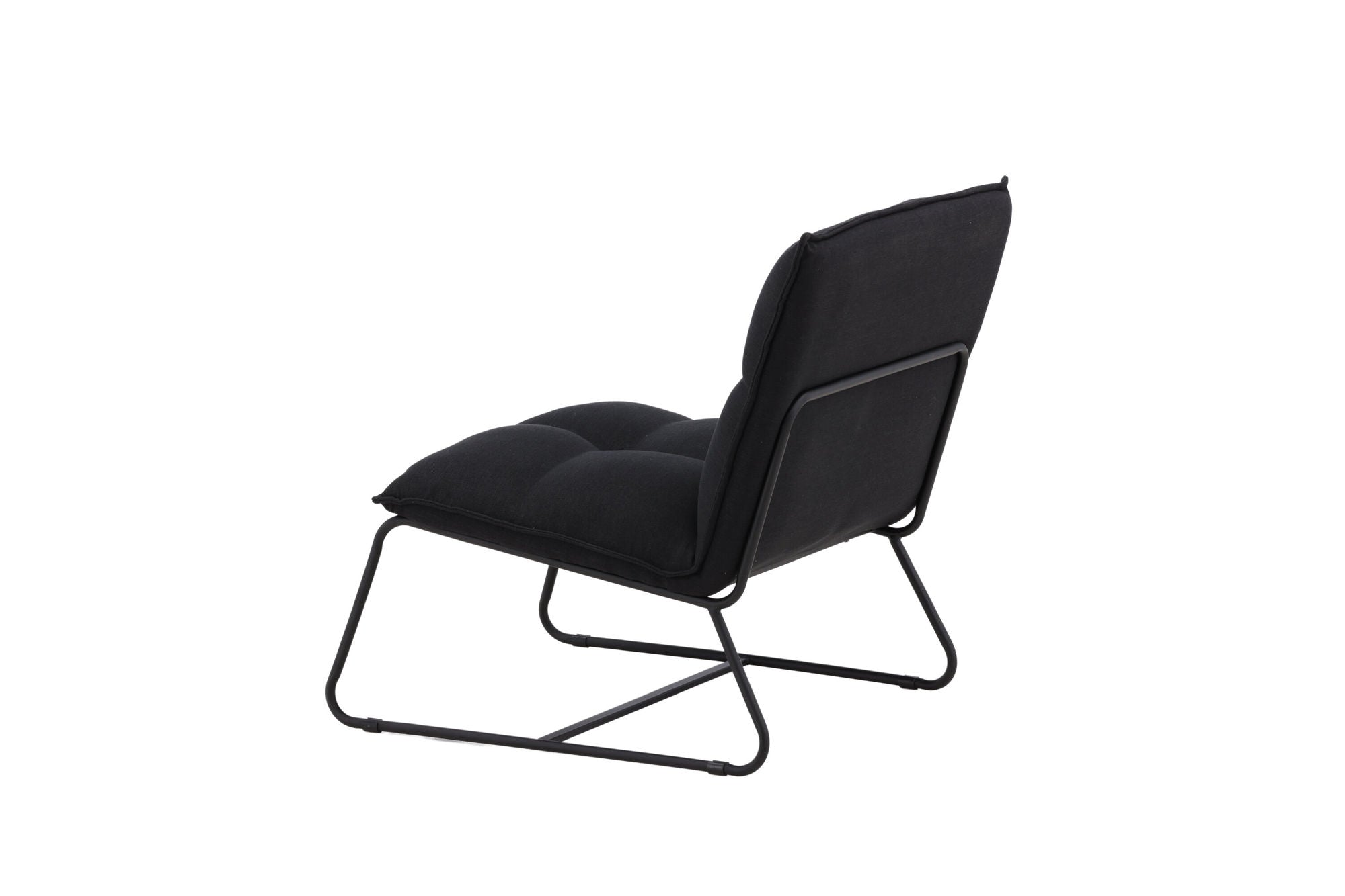 Venture Home Madison Single Sofa - Black / Black Linen
