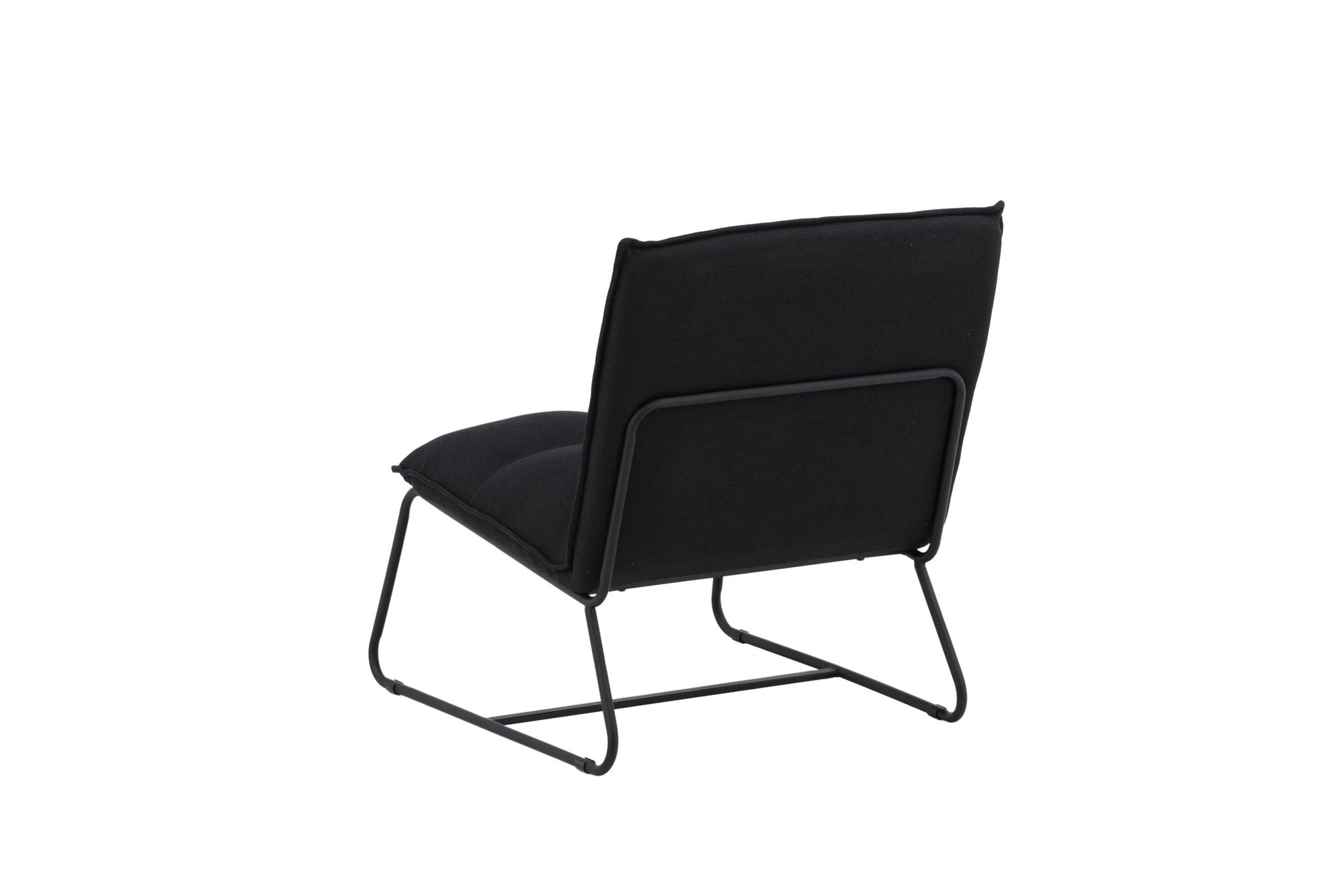 Venture Home Madison Single Sofa - Black / Black Linen