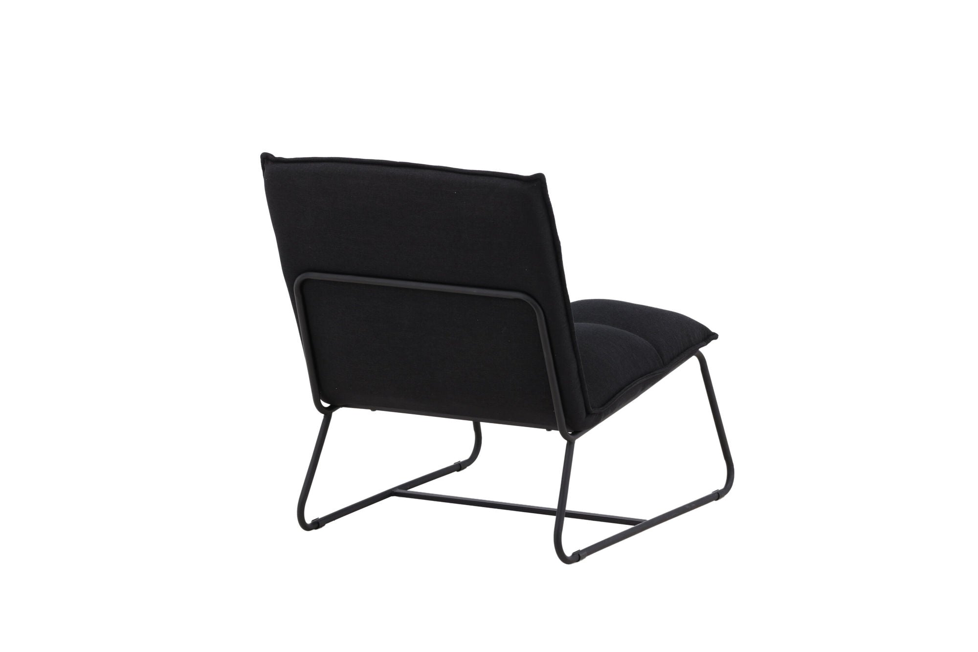 Venture Home Madison Single Sofa - Black / Black Linen