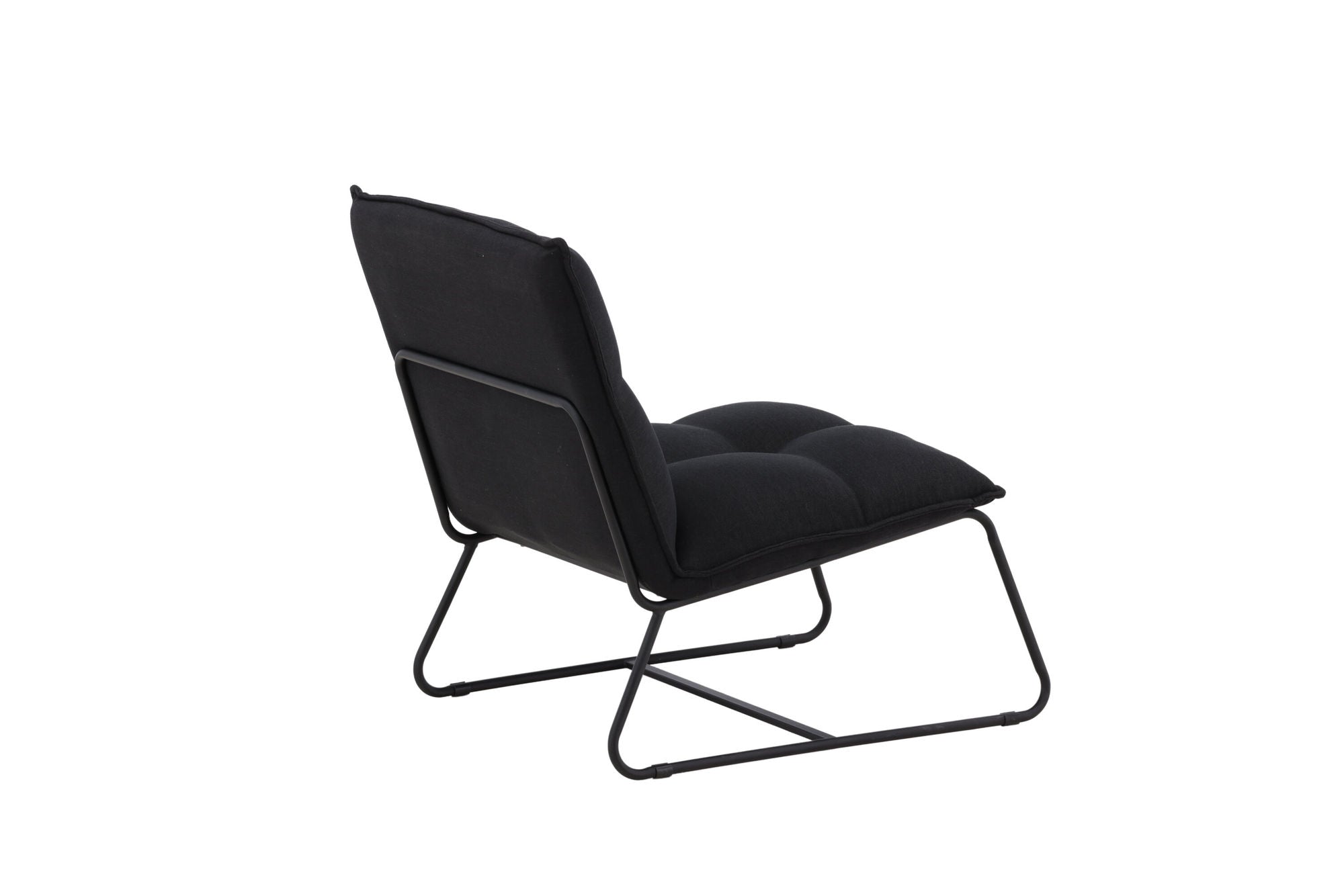 Venture Home Madison Single Sofa - Black / Black Linen