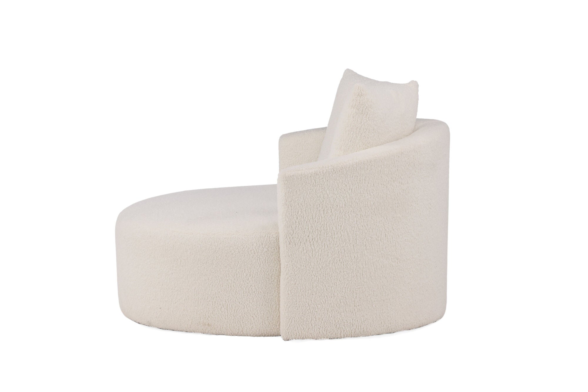 Venture Home Kelso Sofa - Wood / White Teddy