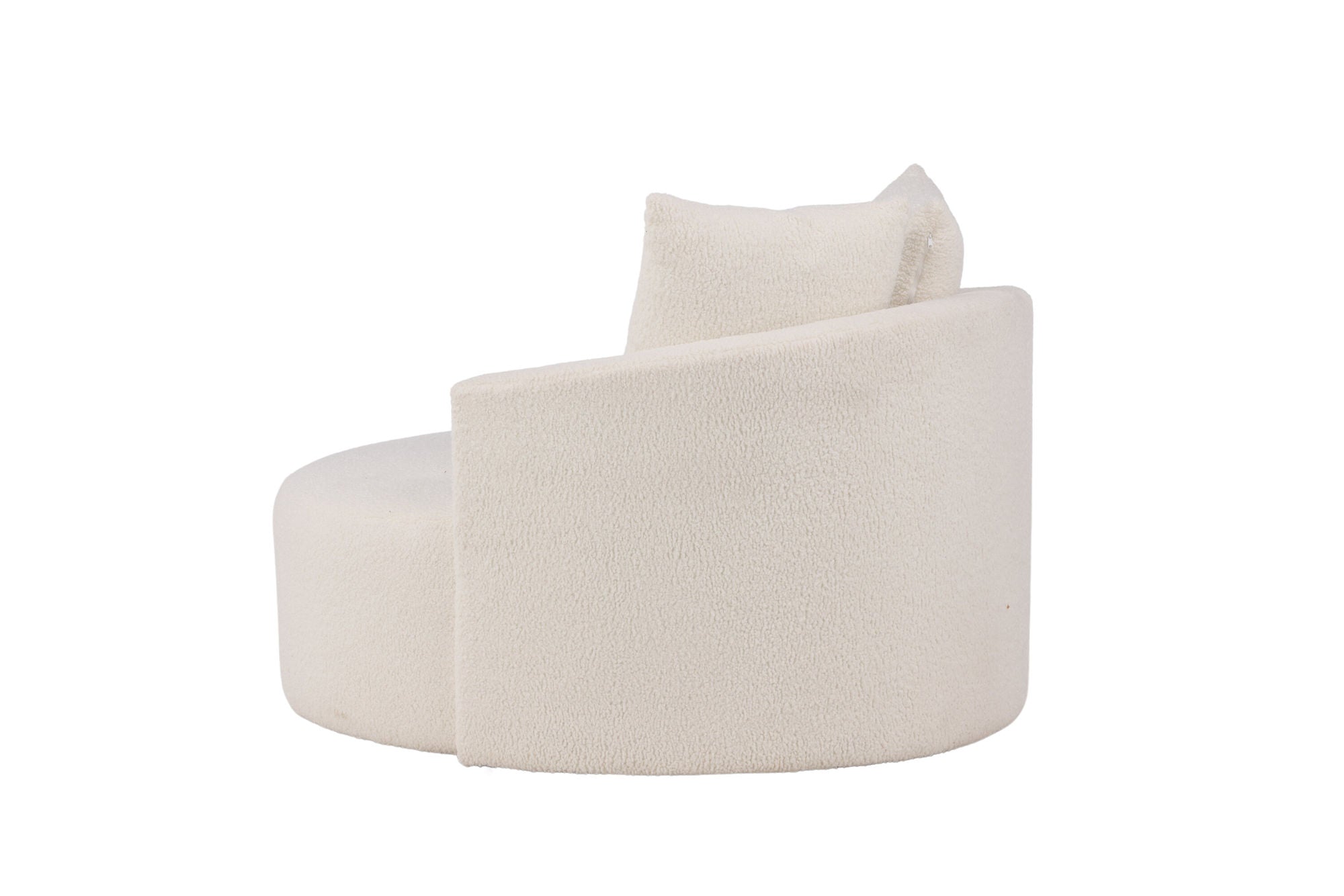 Venture Home Kelso Sofa - Wood / White Teddy