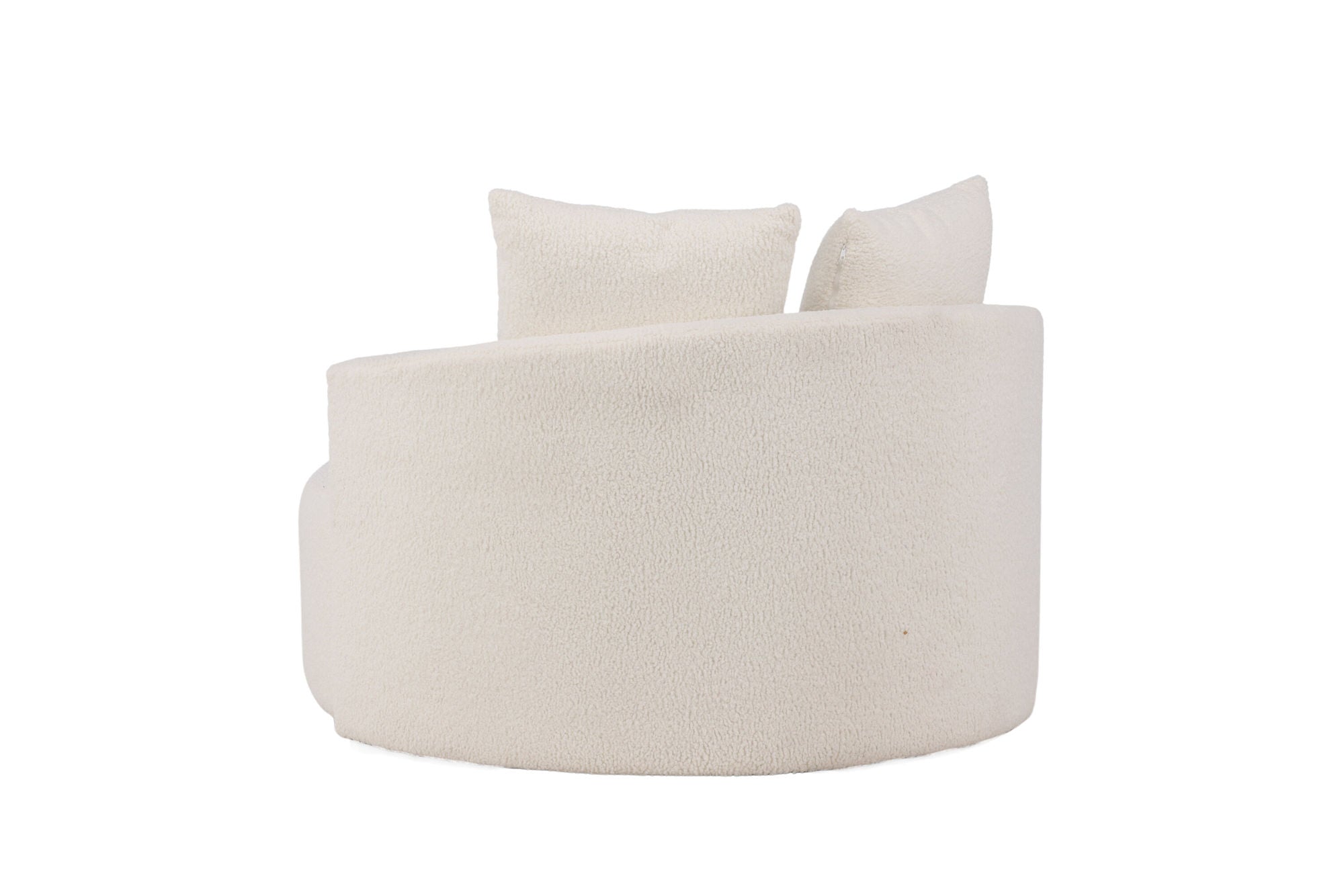 Venture Home Kelso Sofa - Wood / White Teddy