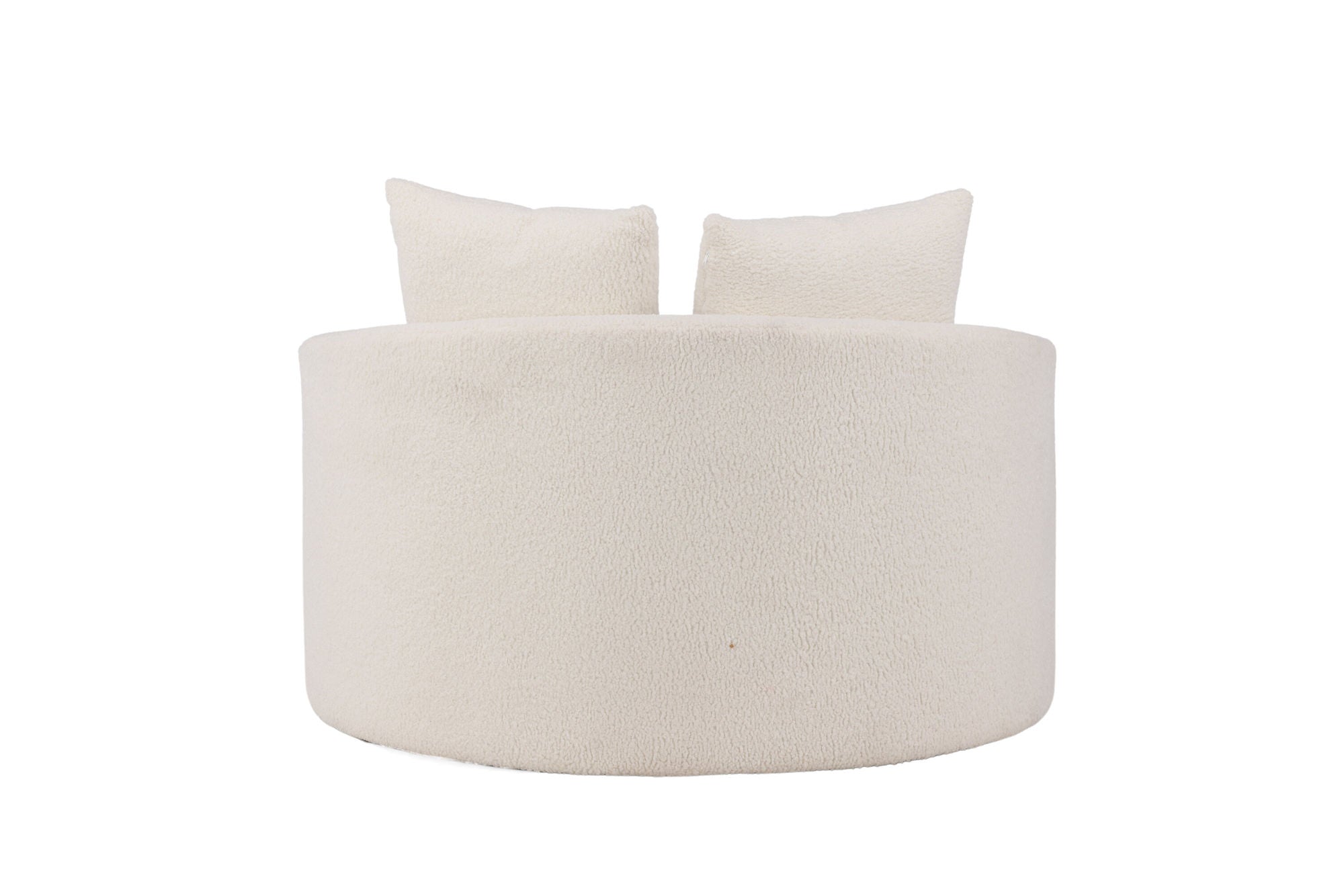 Venture Home Kelso Sofa - Wood / White Teddy