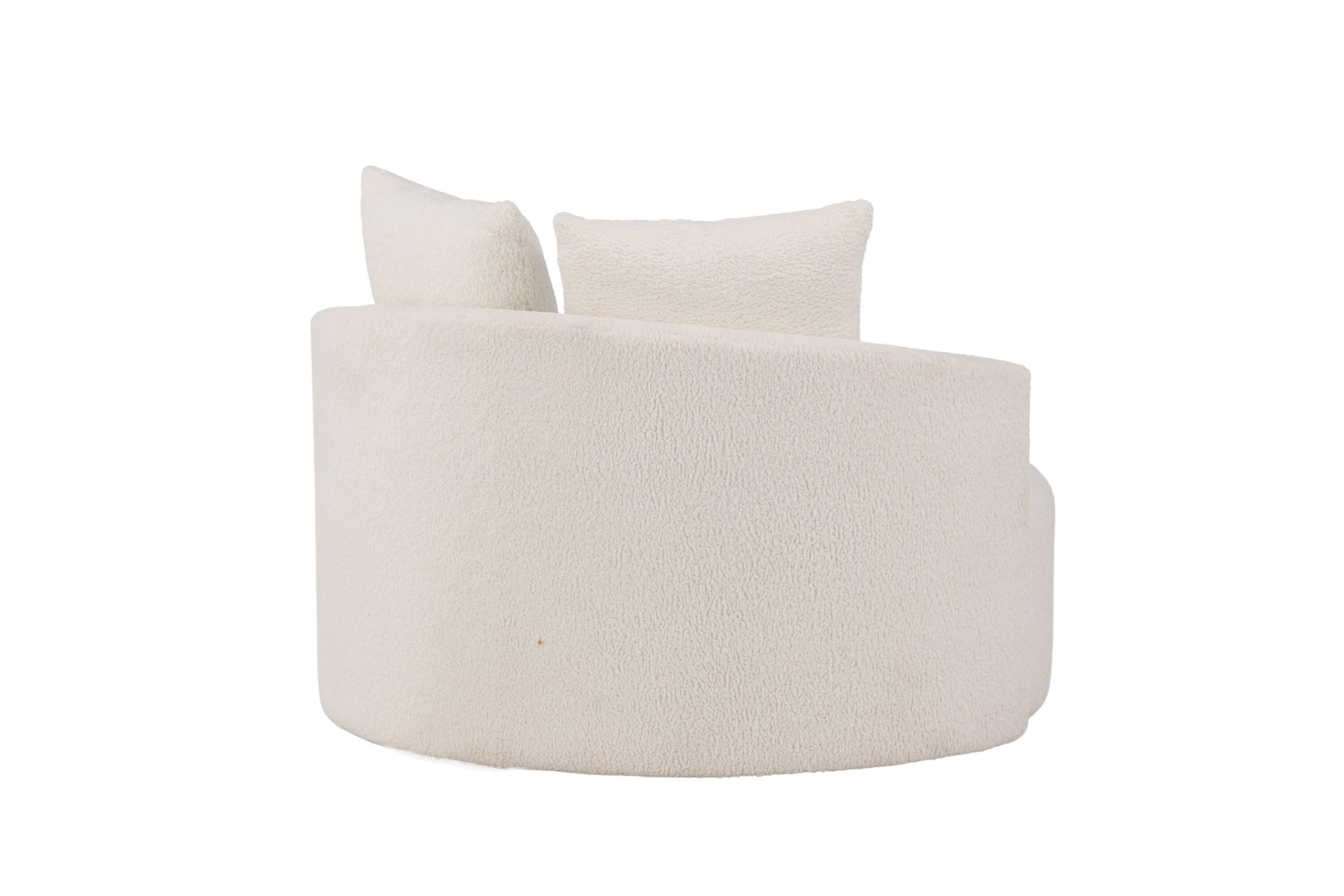 Venture Home Kelso Sofa - Wood / White Teddy