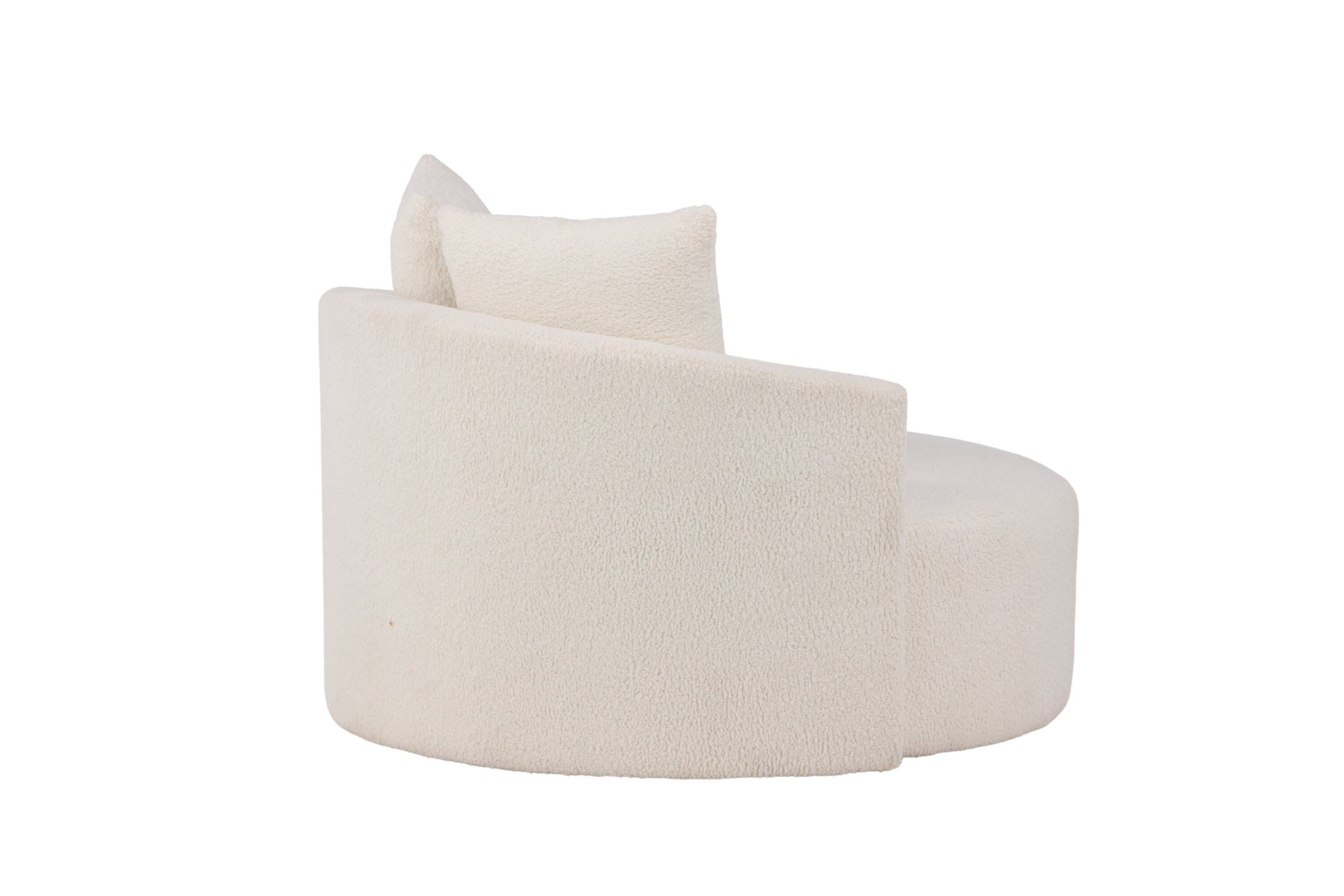 Venture Home Kelso Sofa - Wood / White Teddy