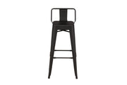 Venture Home Tempe Bar stol 4-pack - Matte black / Metal
