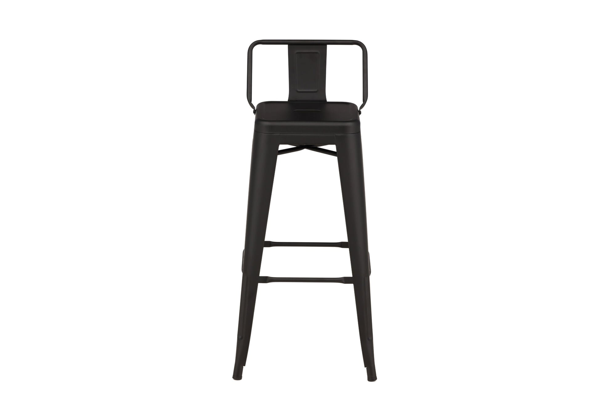 Venture Home Tempe Bar stol 4-pack - Matte black / Metal
