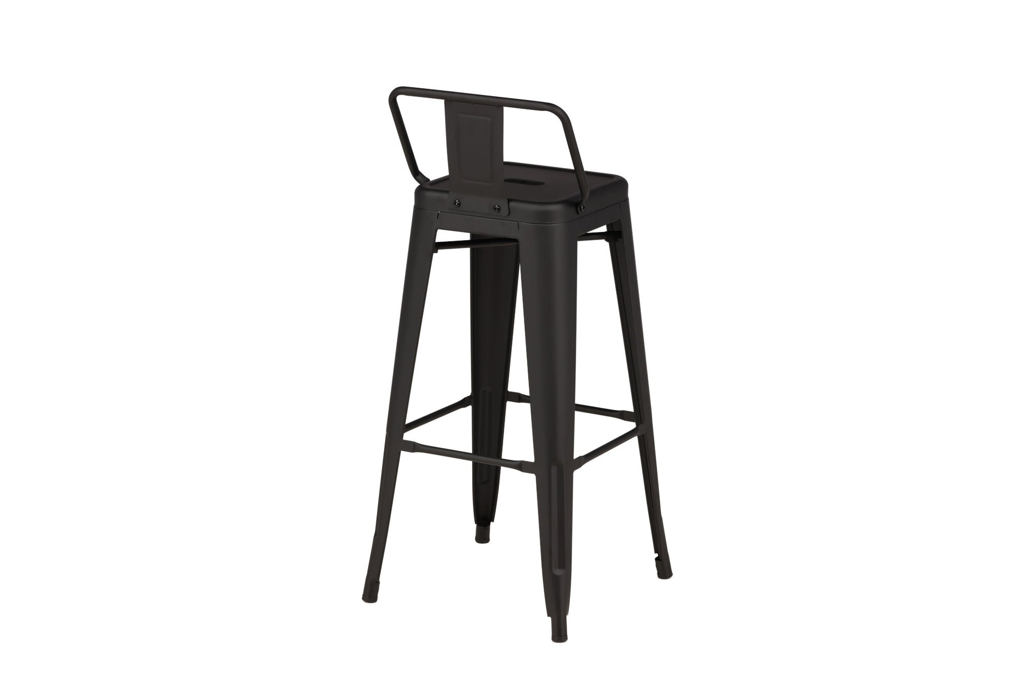 Venture Home Tempe Bar stol 4-pack - Matte black / Metal