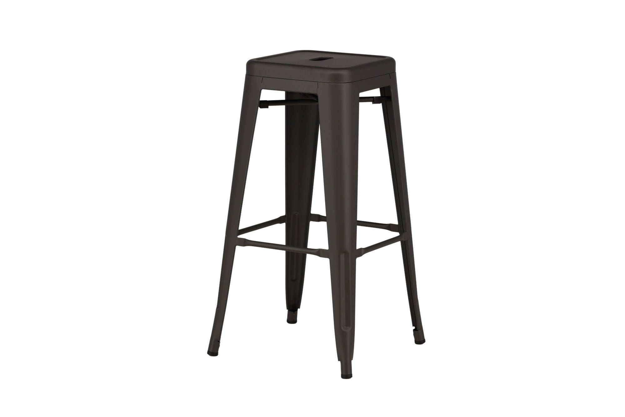 Venture Home Tempe Bar stol 4-pack - Dark Grey / Metal