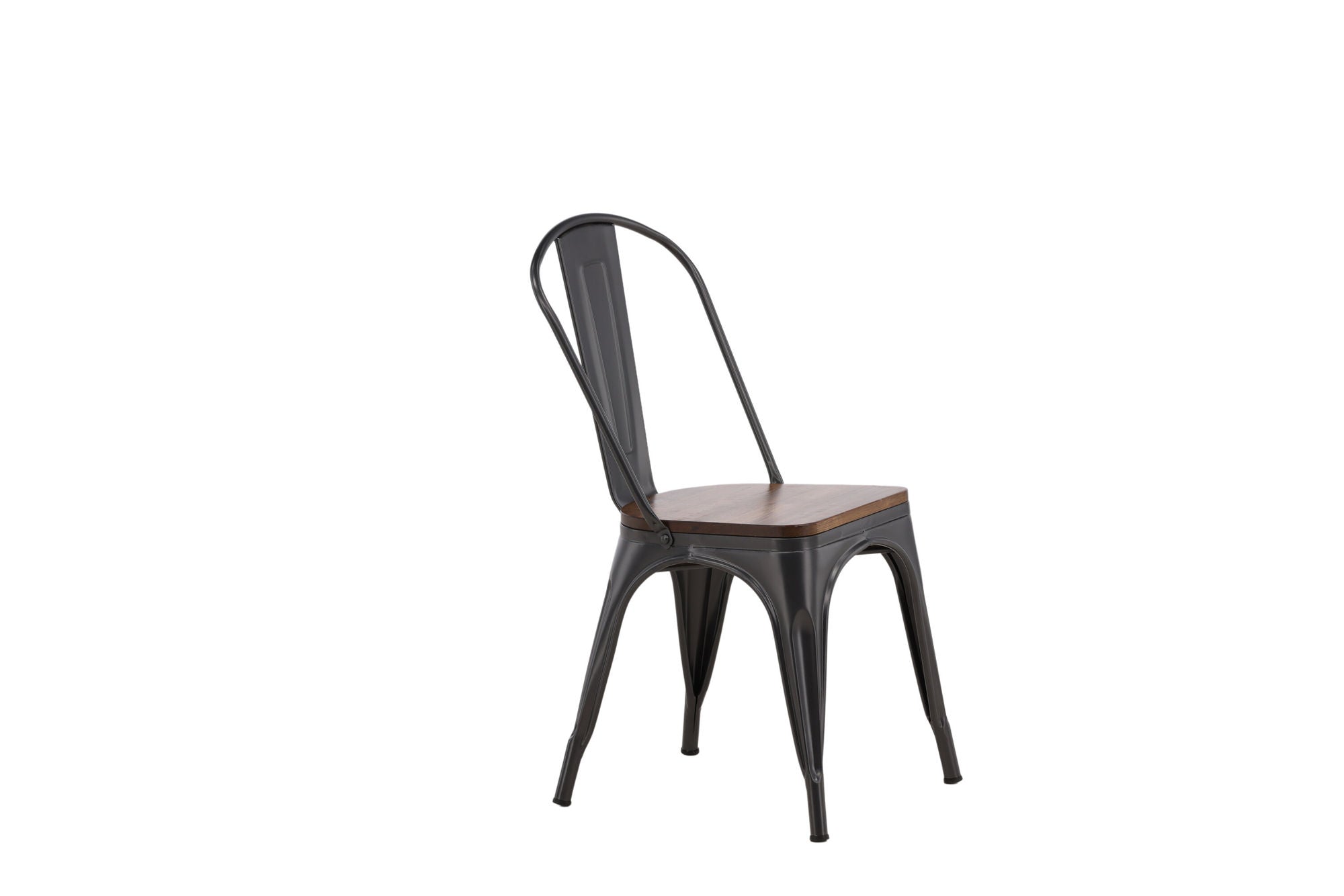 Venture Home Tempe Spisebordsstol 2-pack - Dark grey / Dark Brown MDF