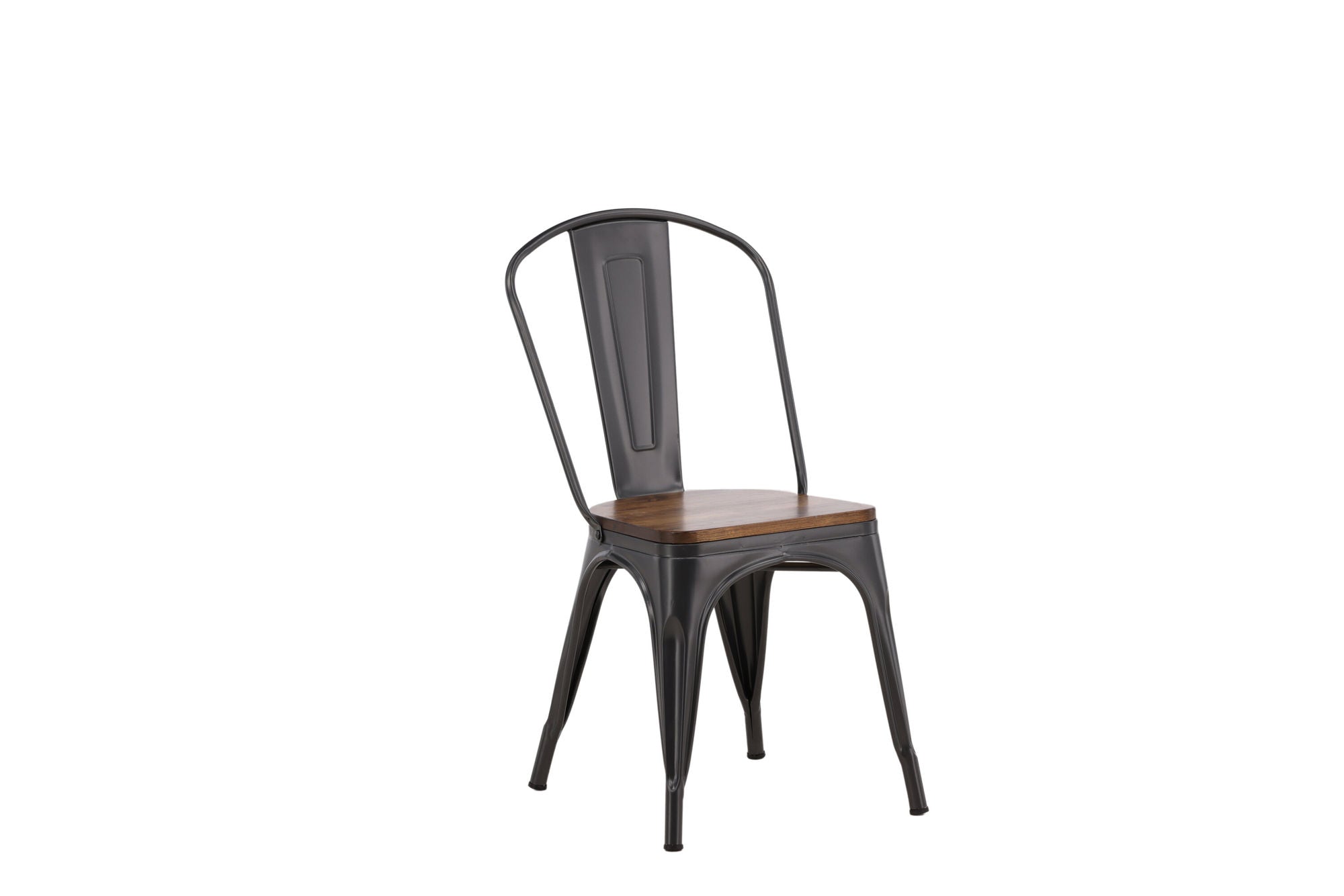 Venture Home Tempe Spisebordsstol 2-pack - Dark grey / Dark Brown MDF