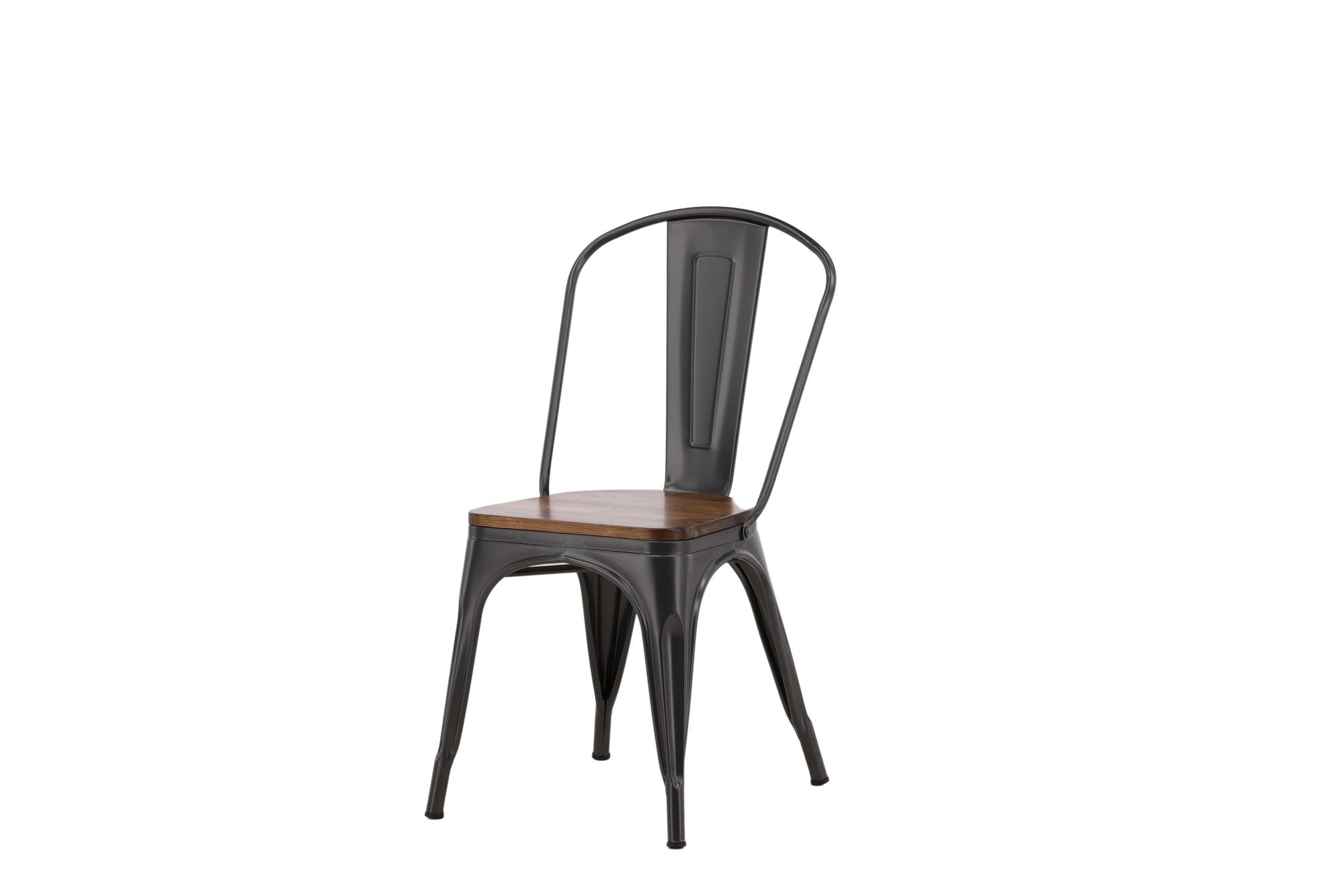 Venture Home Tempe Spisebordsstol 2-pack - Dark grey / Dark Brown MDF