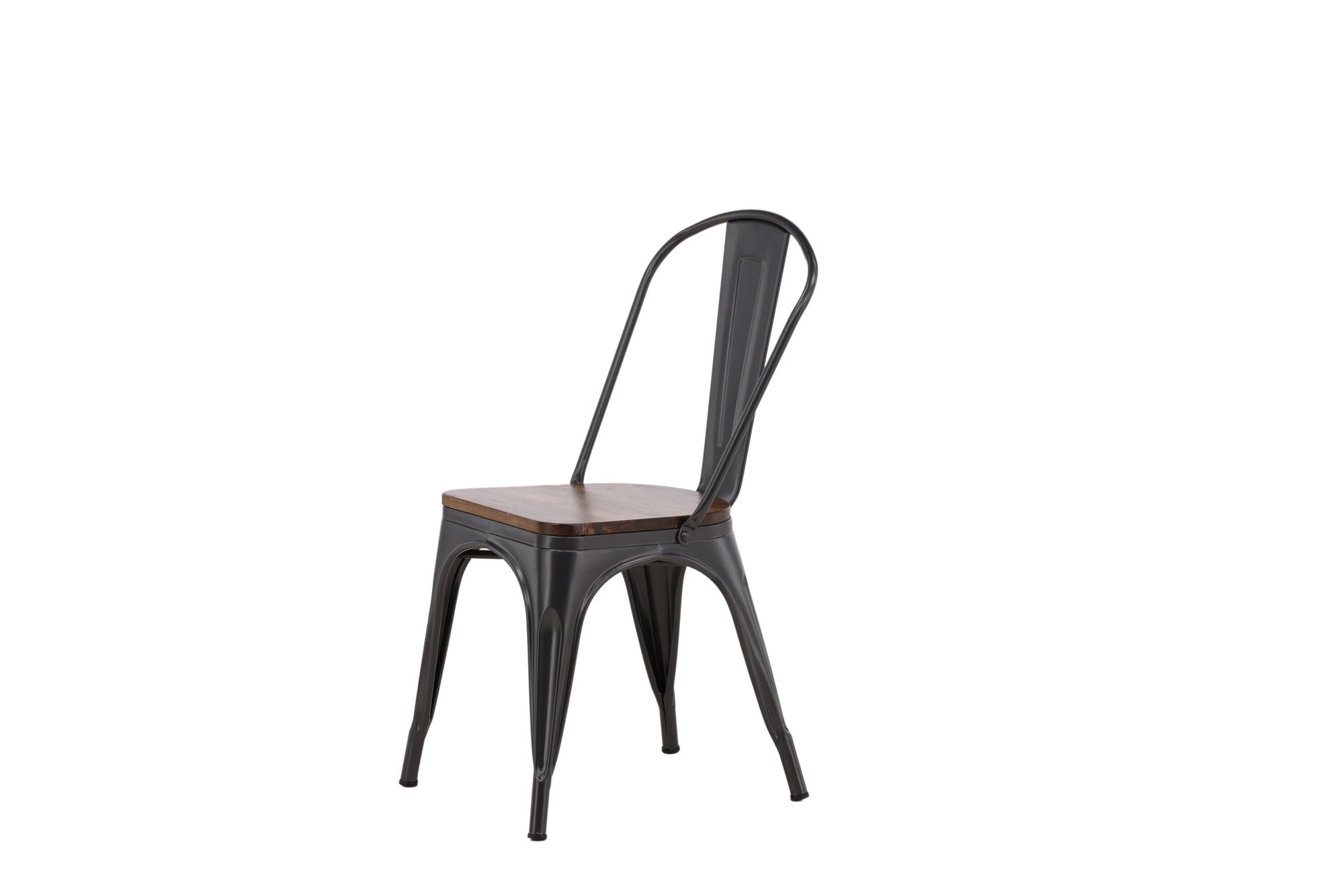 Venture Home Tempe Spisebordsstol 2-pack - Dark grey / Dark Brown MDF