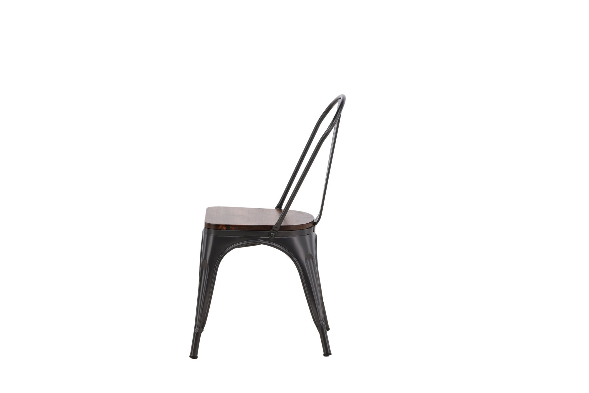 Venture Home Tempe Spisebordsstol 2-pack - Dark grey / Dark Brown MDF