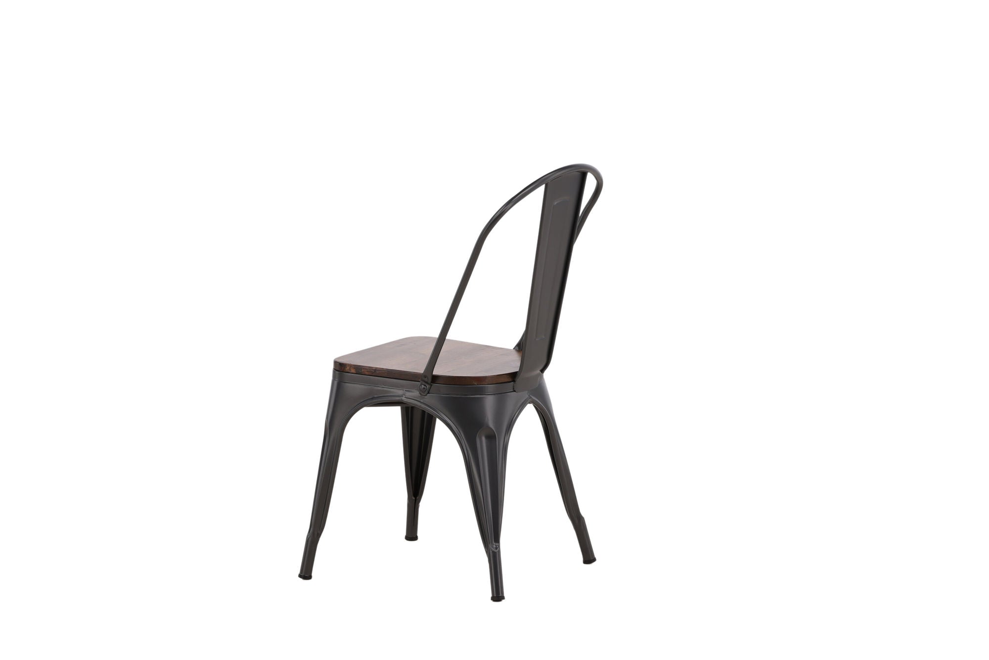 Venture Home Tempe Spisebordsstol 2-pack - Dark grey / Dark Brown MDF