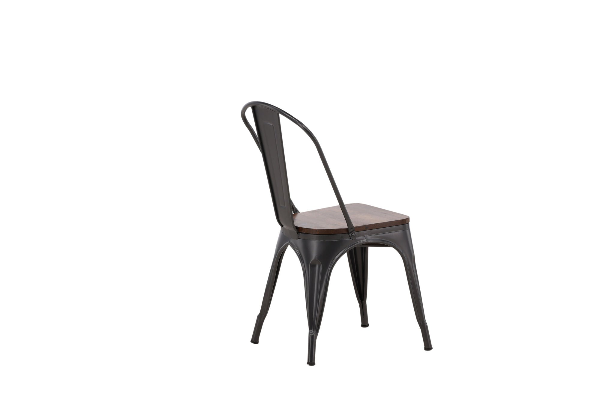 Venture Home Tempe Spisebordsstol 2-pack - Dark grey / Dark Brown MDF