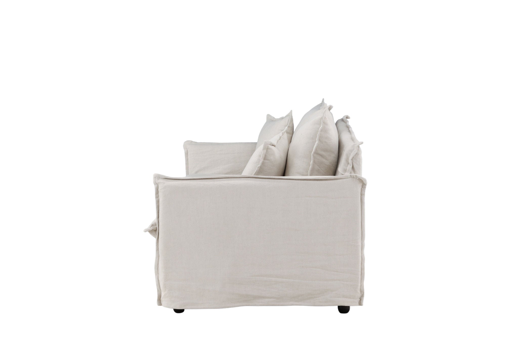 Venture Home Nova Sofa - Wood / Beige Linen