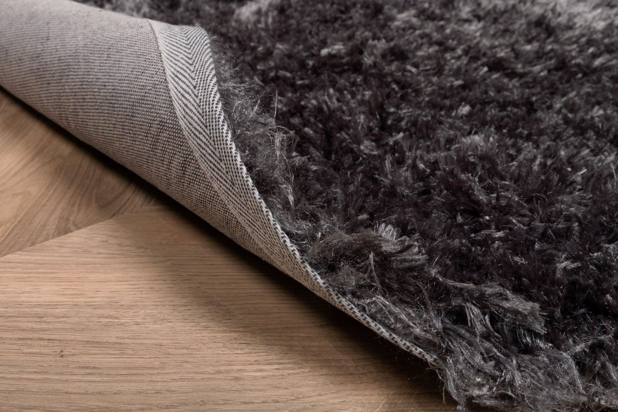 Venture Home Natta Polyester Carpet - Dark Grey - ø200