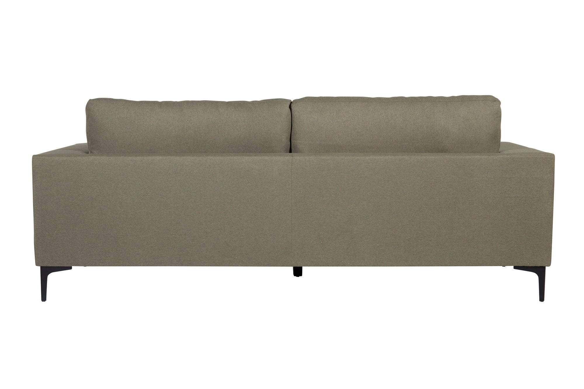 Venture Home Bolero Sofa - 3-seater - dusty Green Fabric - Black Legs