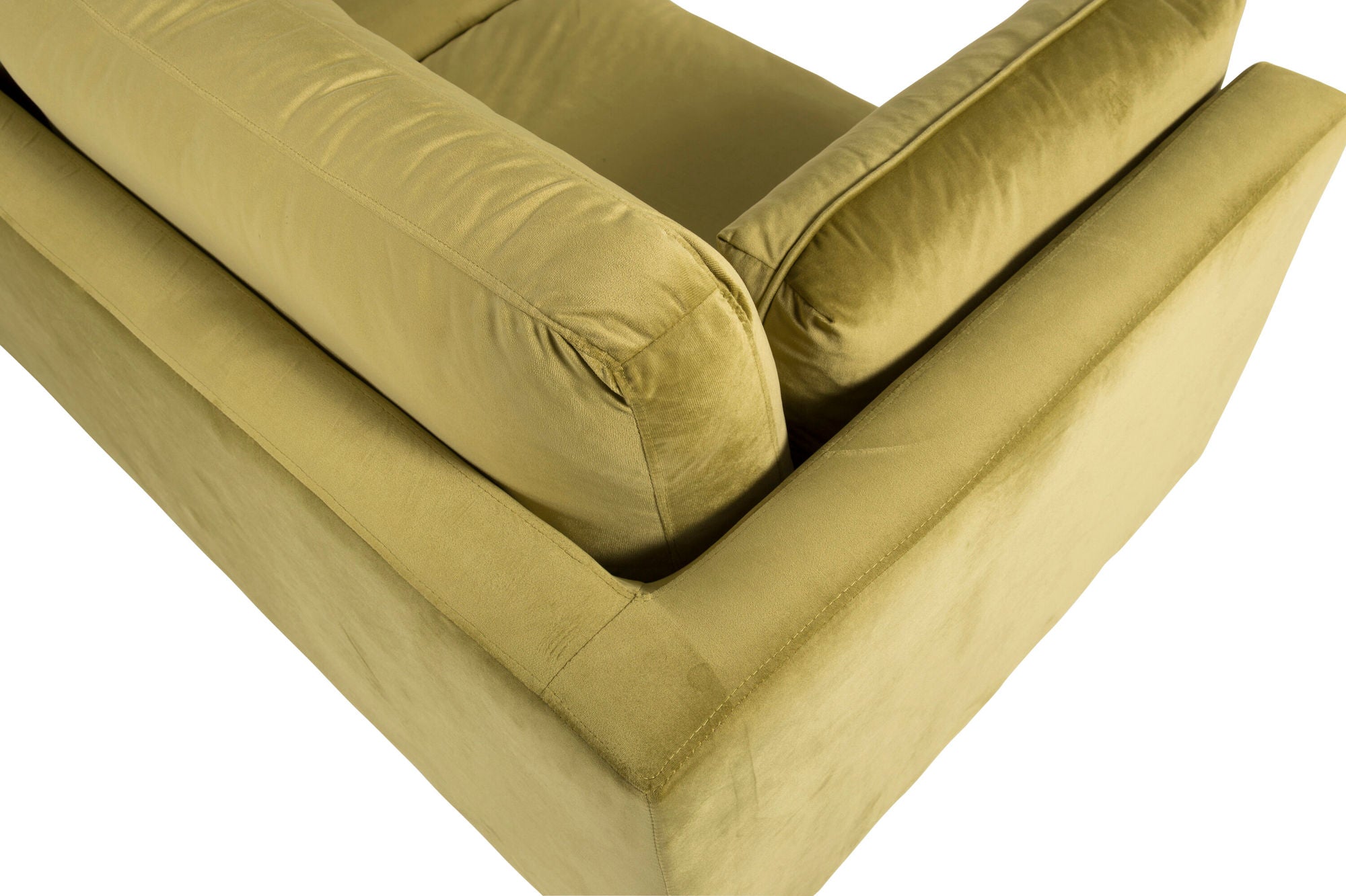 Venture Home Boom - 3 seat sofa Velvet - Spring Green