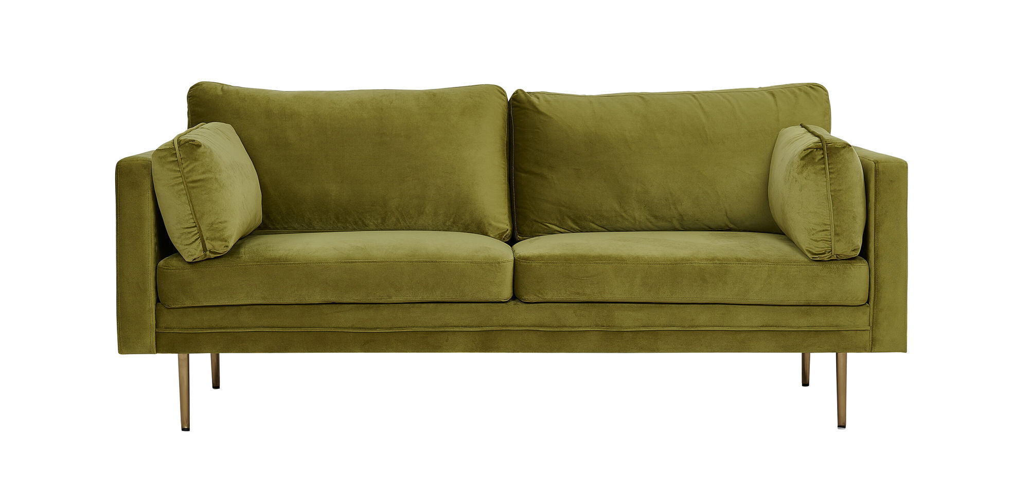 Venture Home Boom - 3 seat sofa Velvet - Spring Green
