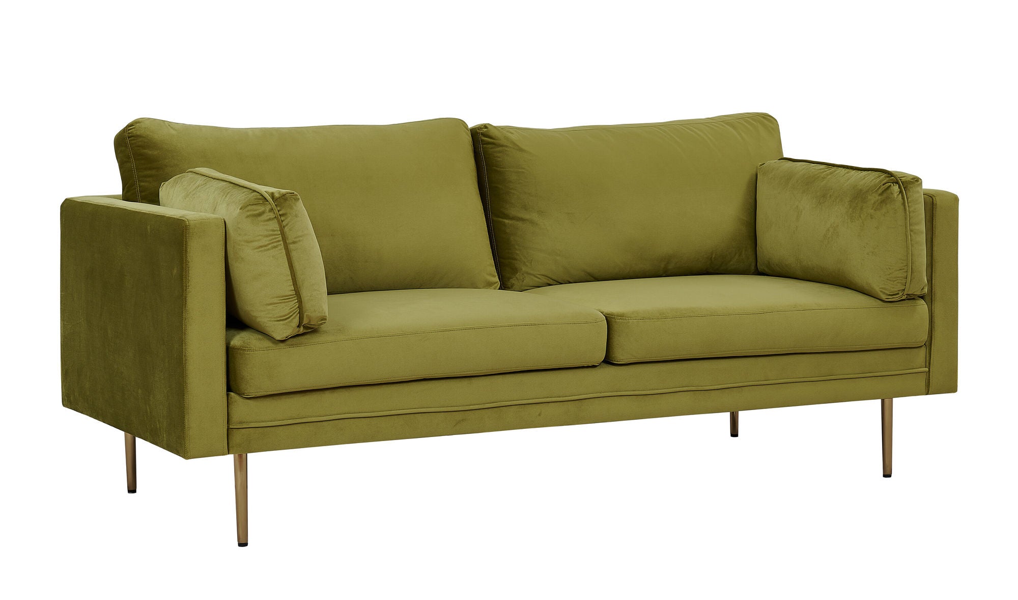 Venture Home Boom - 3 seat sofa Velvet - Spring Green