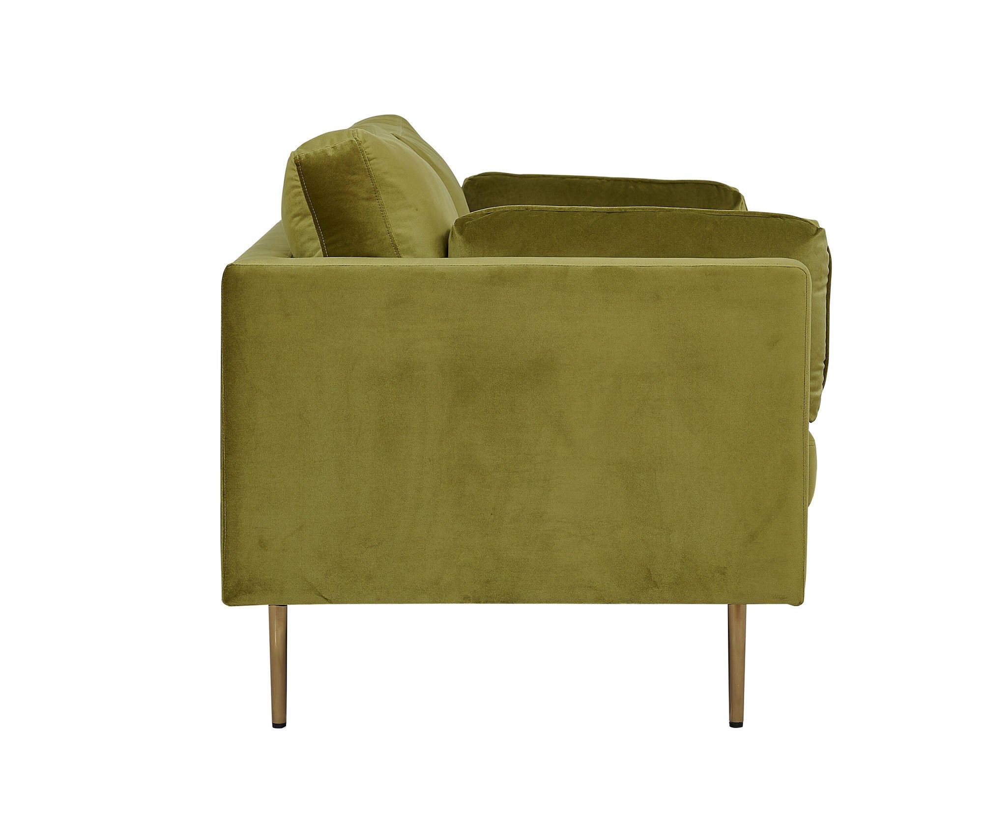 Venture Home Boom - 3 seat sofa Velvet - Spring Green