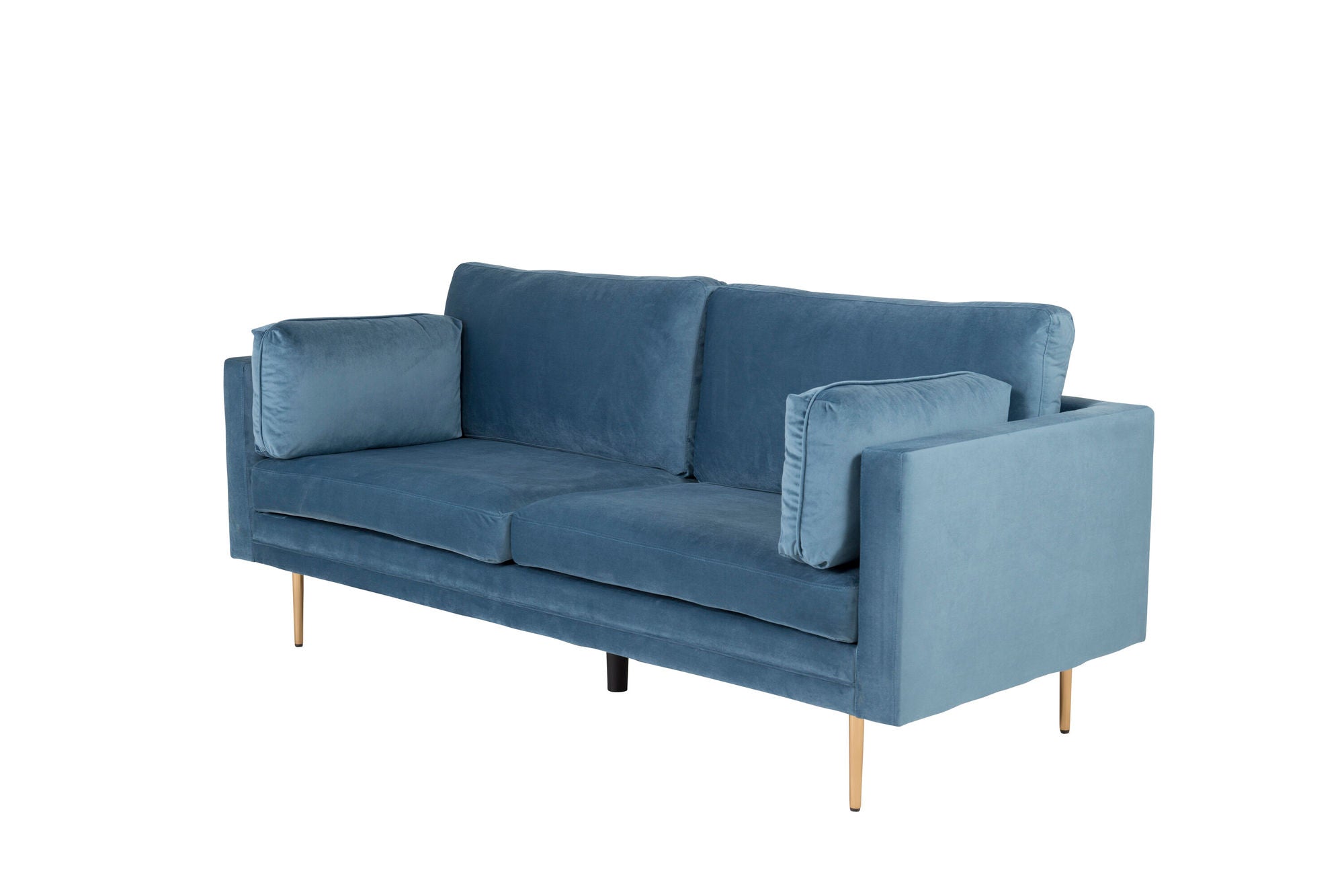 Venture Home Boom - 3 seat sofa Velvet - Blue