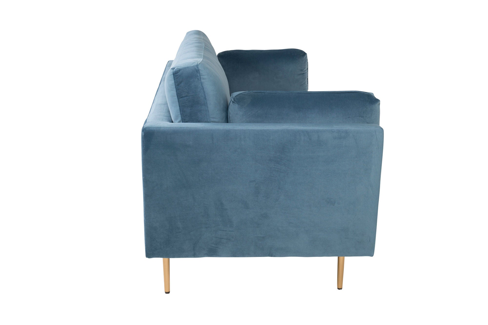 Venture Home Boom - 3 seat sofa Velvet - Blue