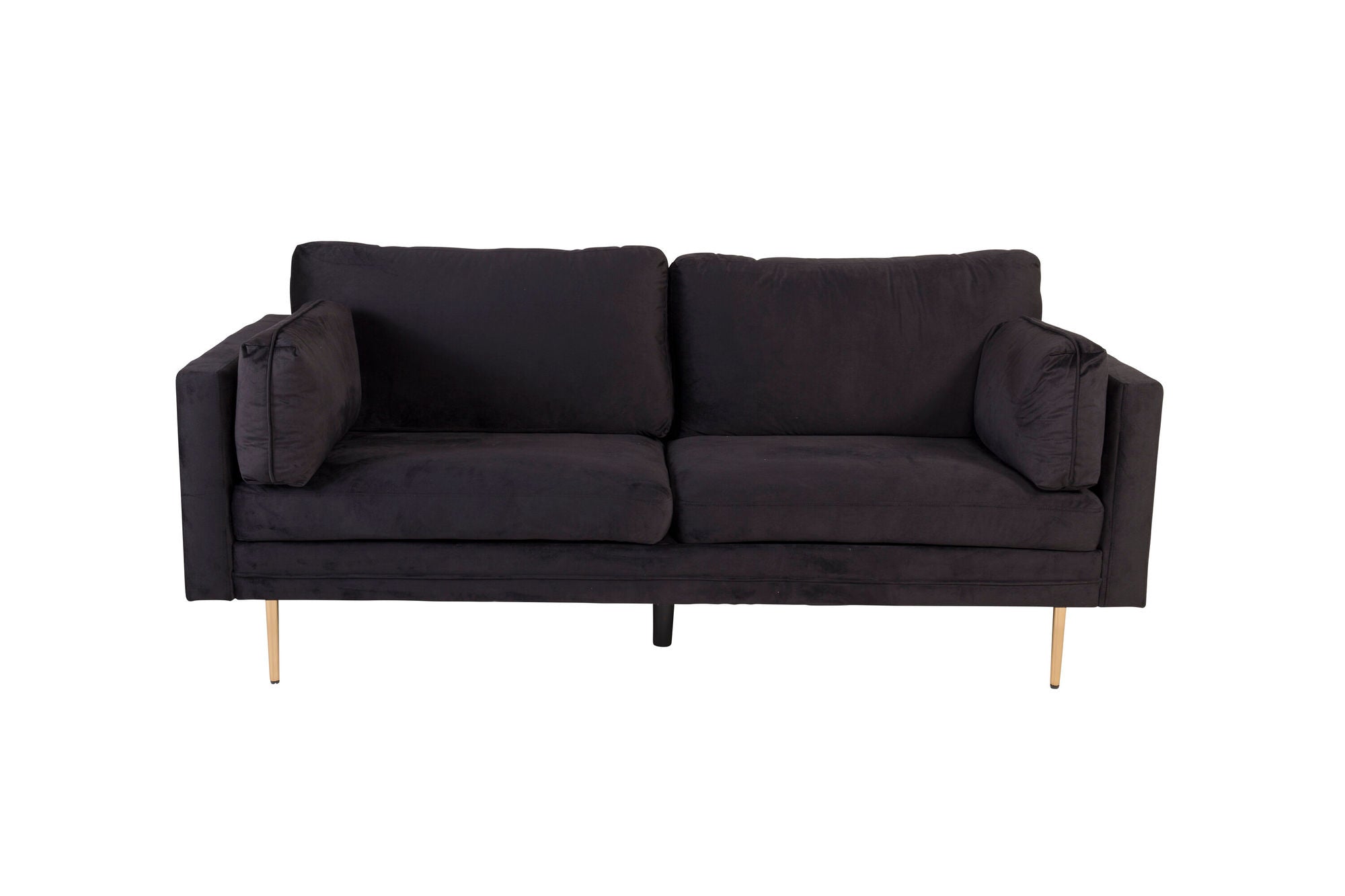 Venture Home Boom - 3 seat sofa Velvet - Black
