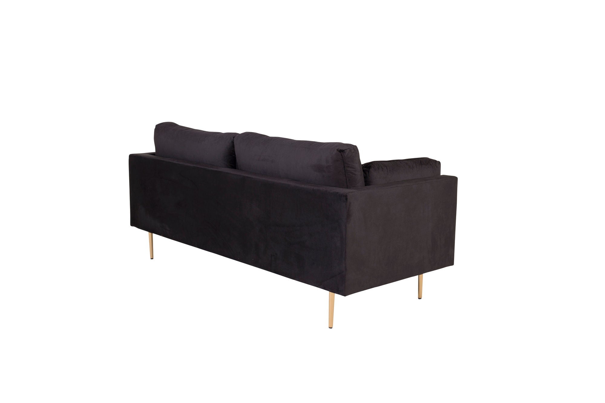 Venture Home Boom - 3 seat sofa Velvet - Black