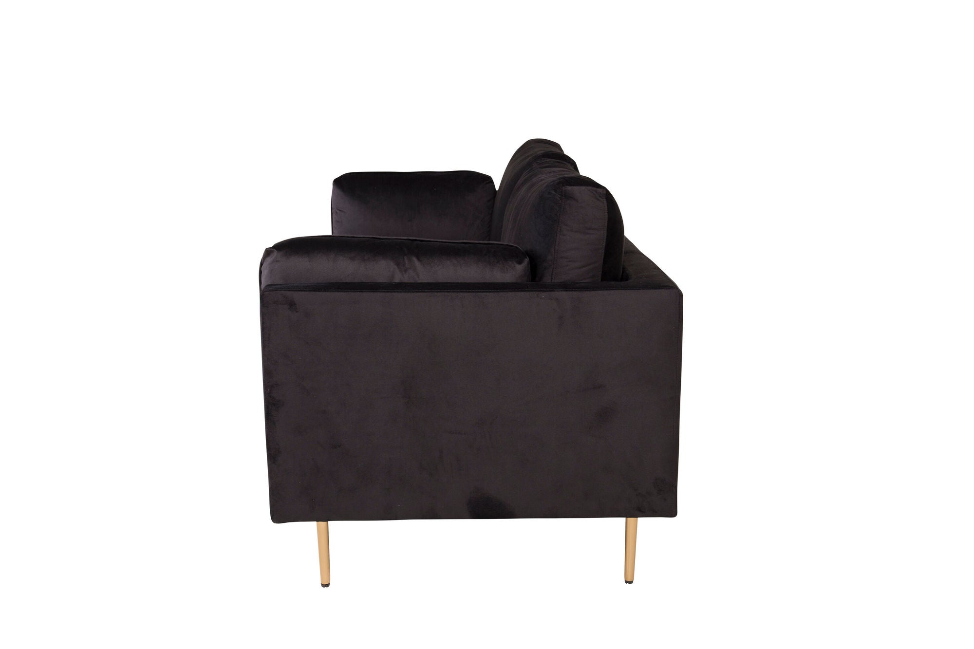 Venture Home Boom - 3 seat sofa Velvet - Black