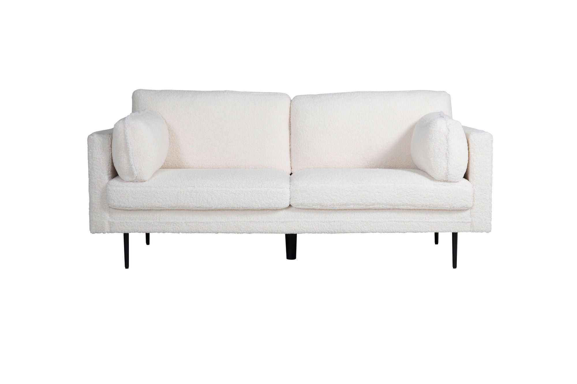 Venture Home Boom 3-seat sofa - Teddy Fabric White