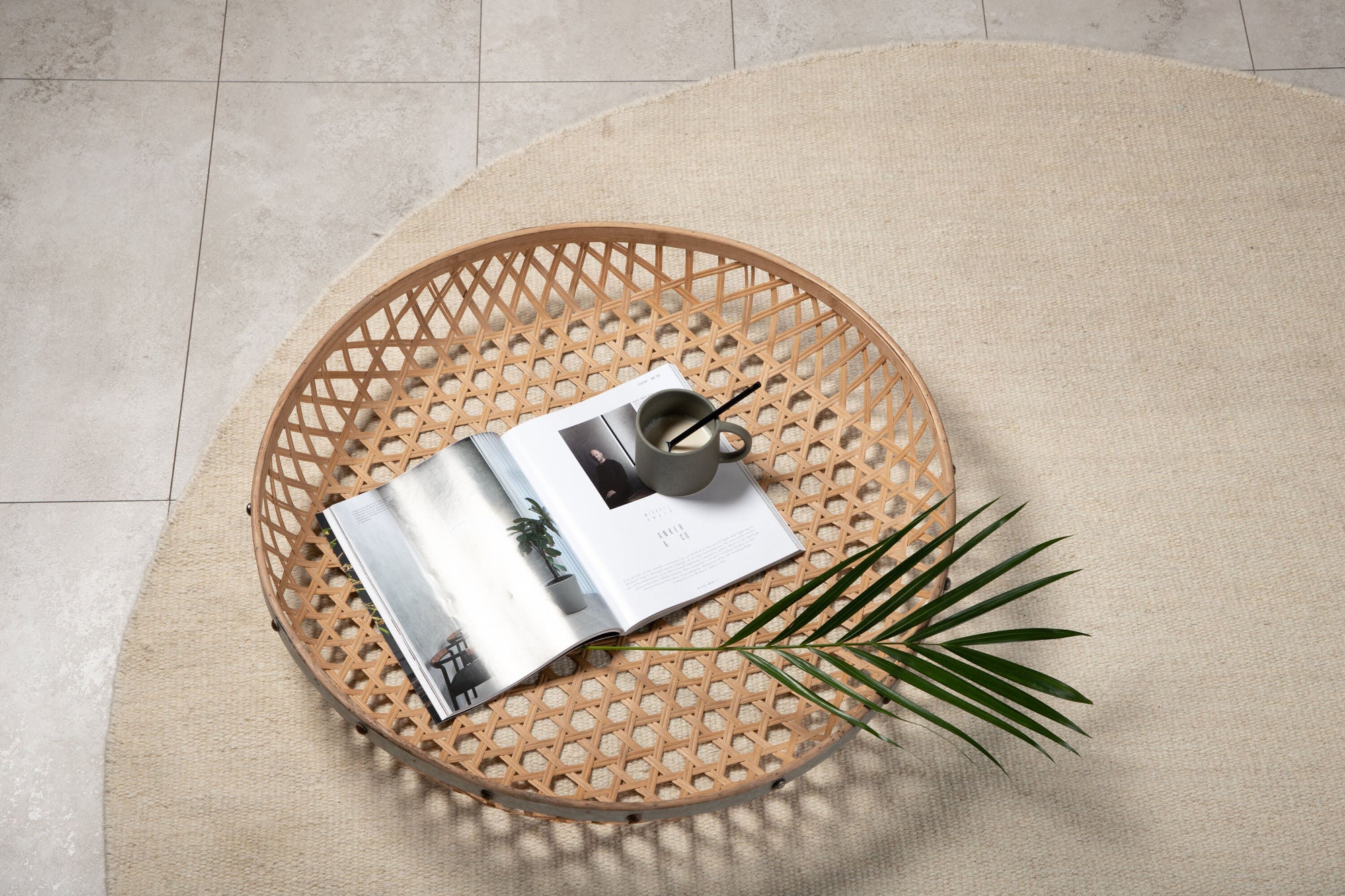 Venture Home Jaipur Wool Carpet - ø200- Beige