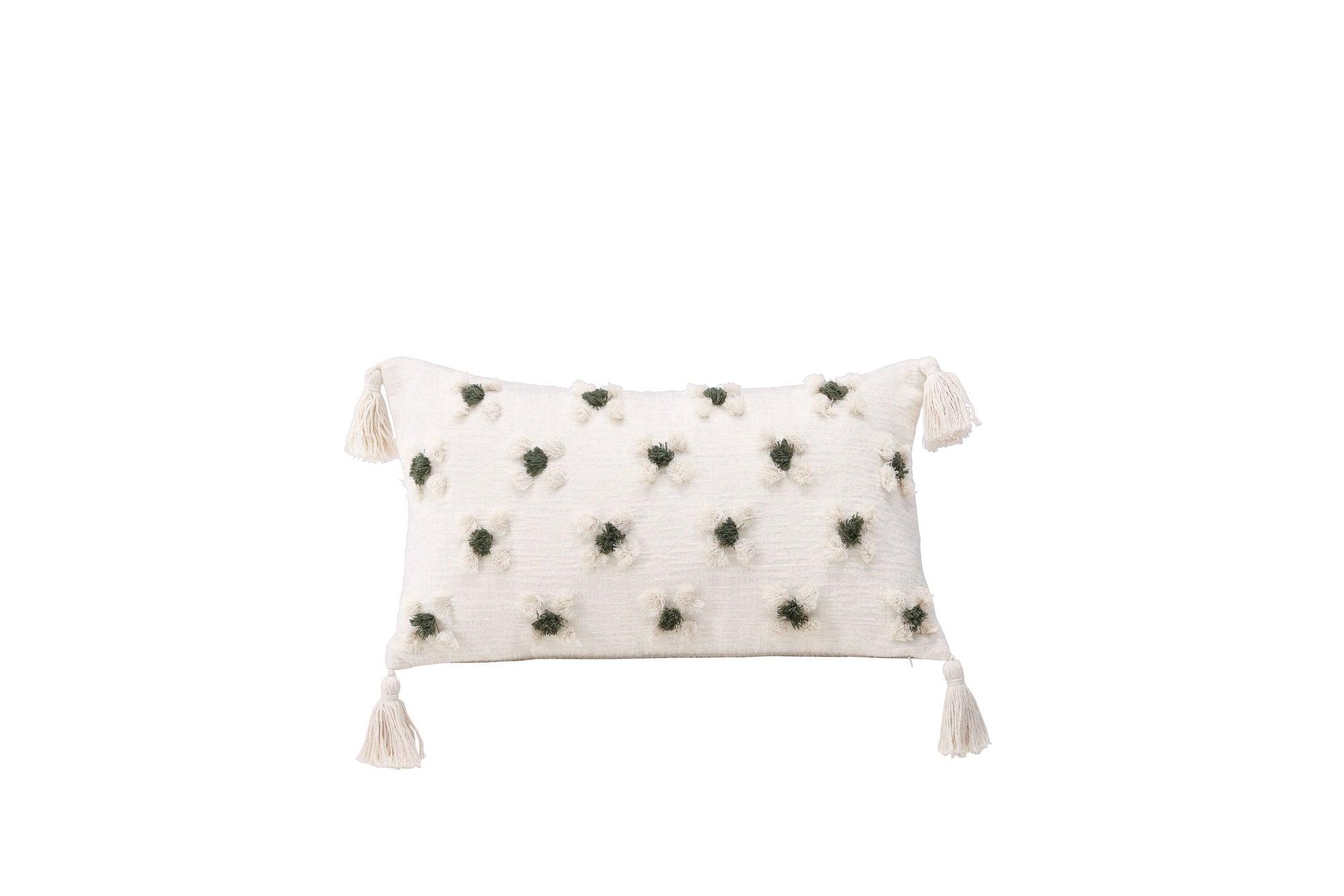 Venture Home Millie Cushion Cover Polychenille - White / 30x50