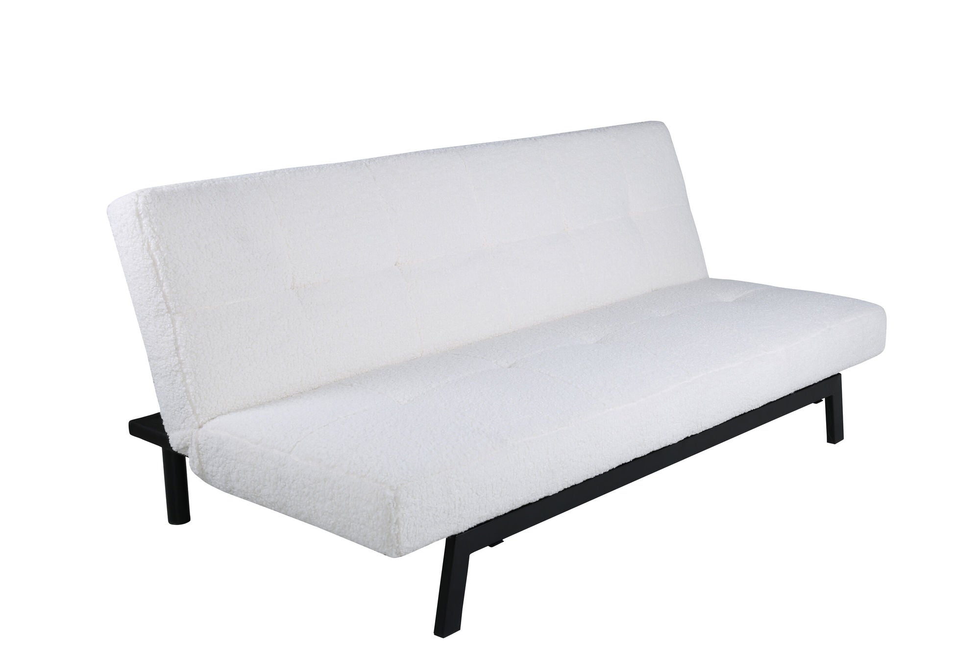 Venture Home Bodil Sofabed - Black / white Teddy