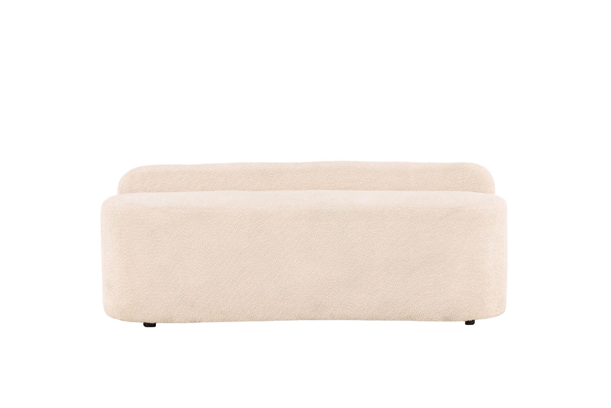 Venture Home Pocatello Sofa - White / White Boucle