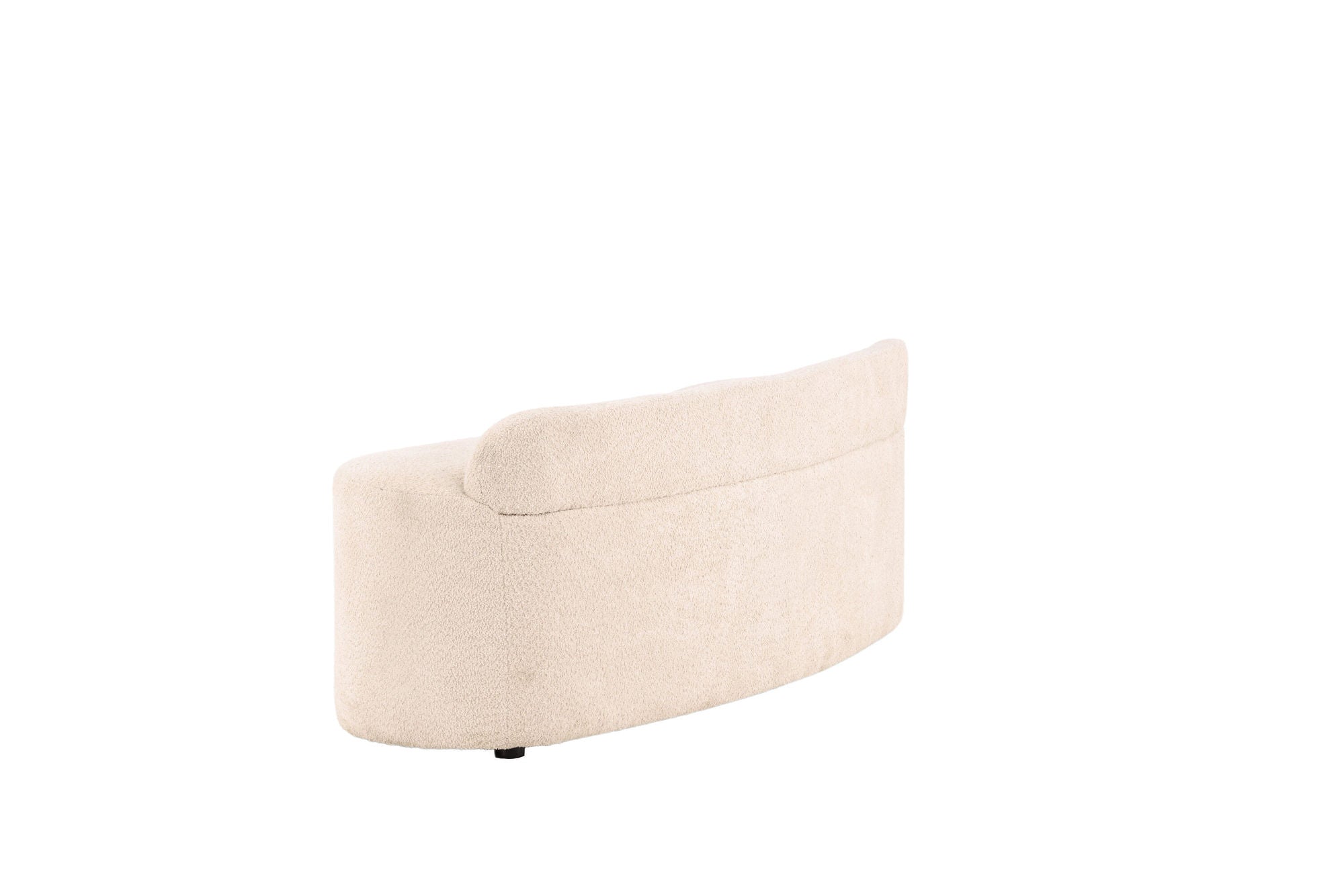 Venture Home Pocatello Sofa - White / White Boucle