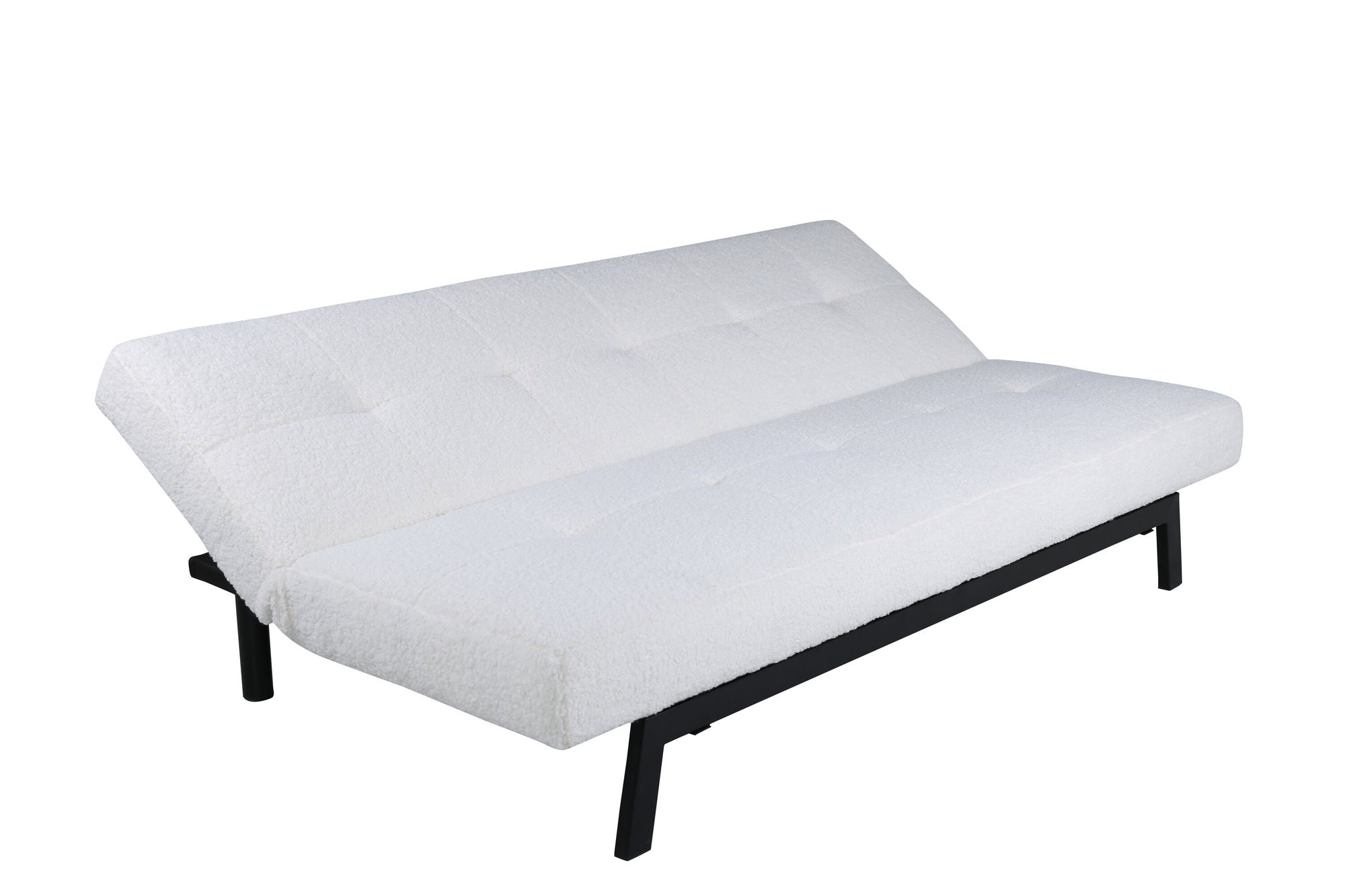 Venture Home Bodil Sofabed - Black / white Teddy
