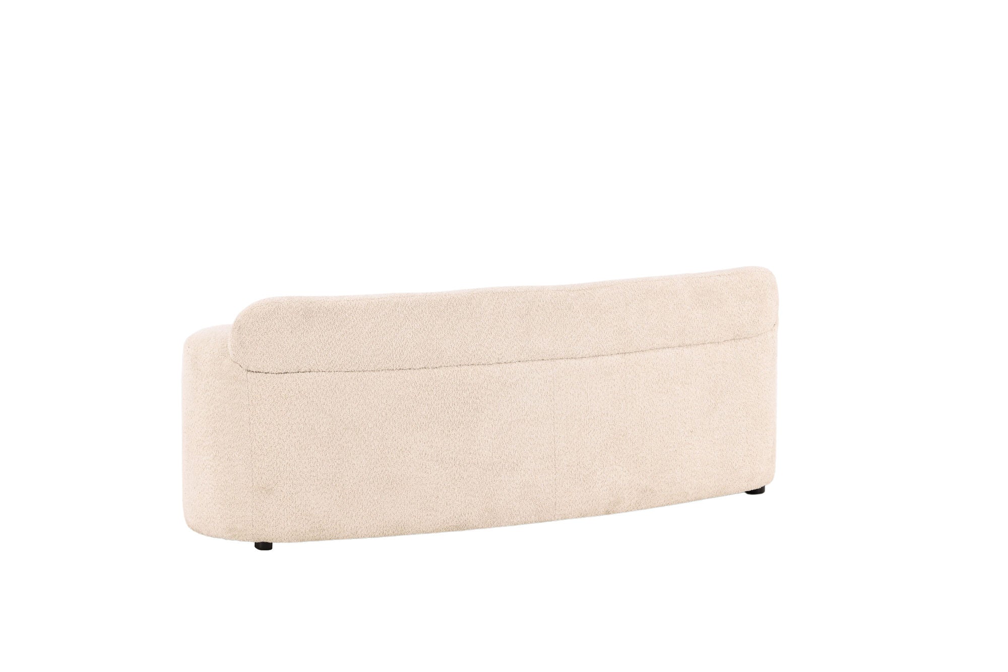 Venture Home Pocatello Sofa - White / White Boucle