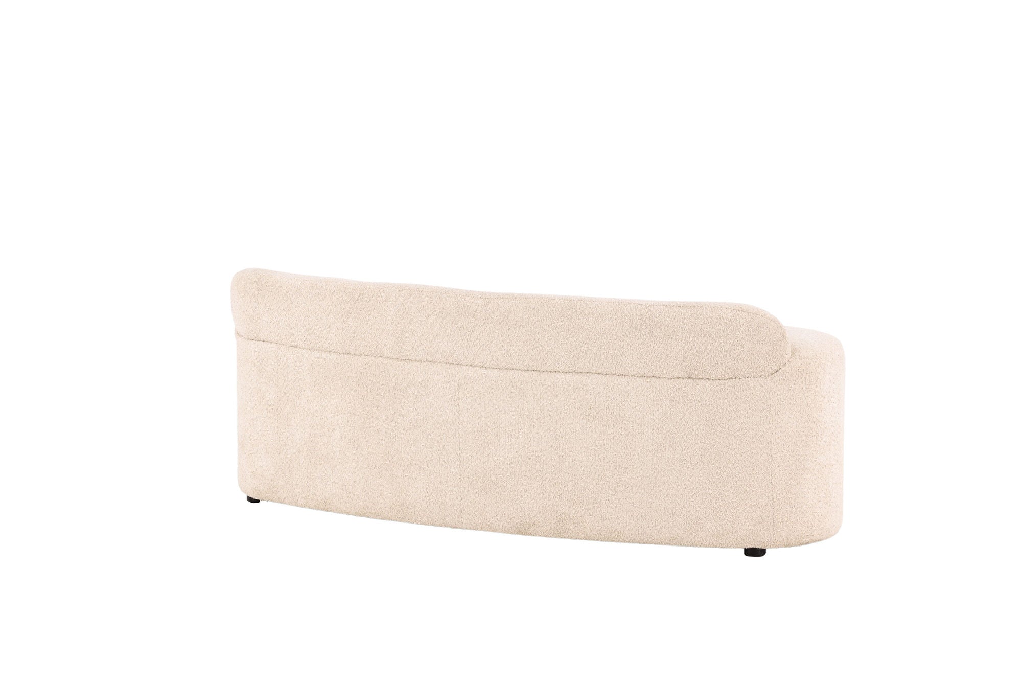 Venture Home Pocatello Sofa - White / White Boucle