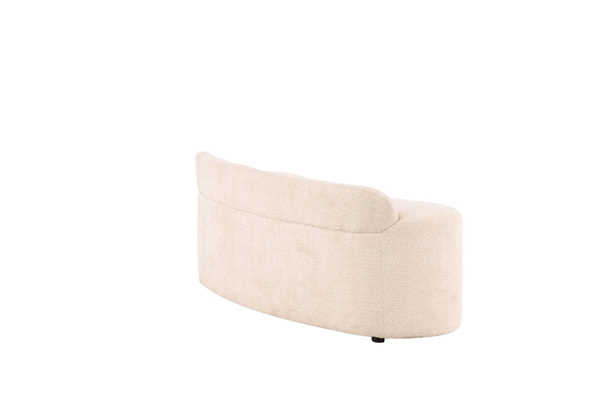 Venture Home Pocatello Sofa - White / White Boucle