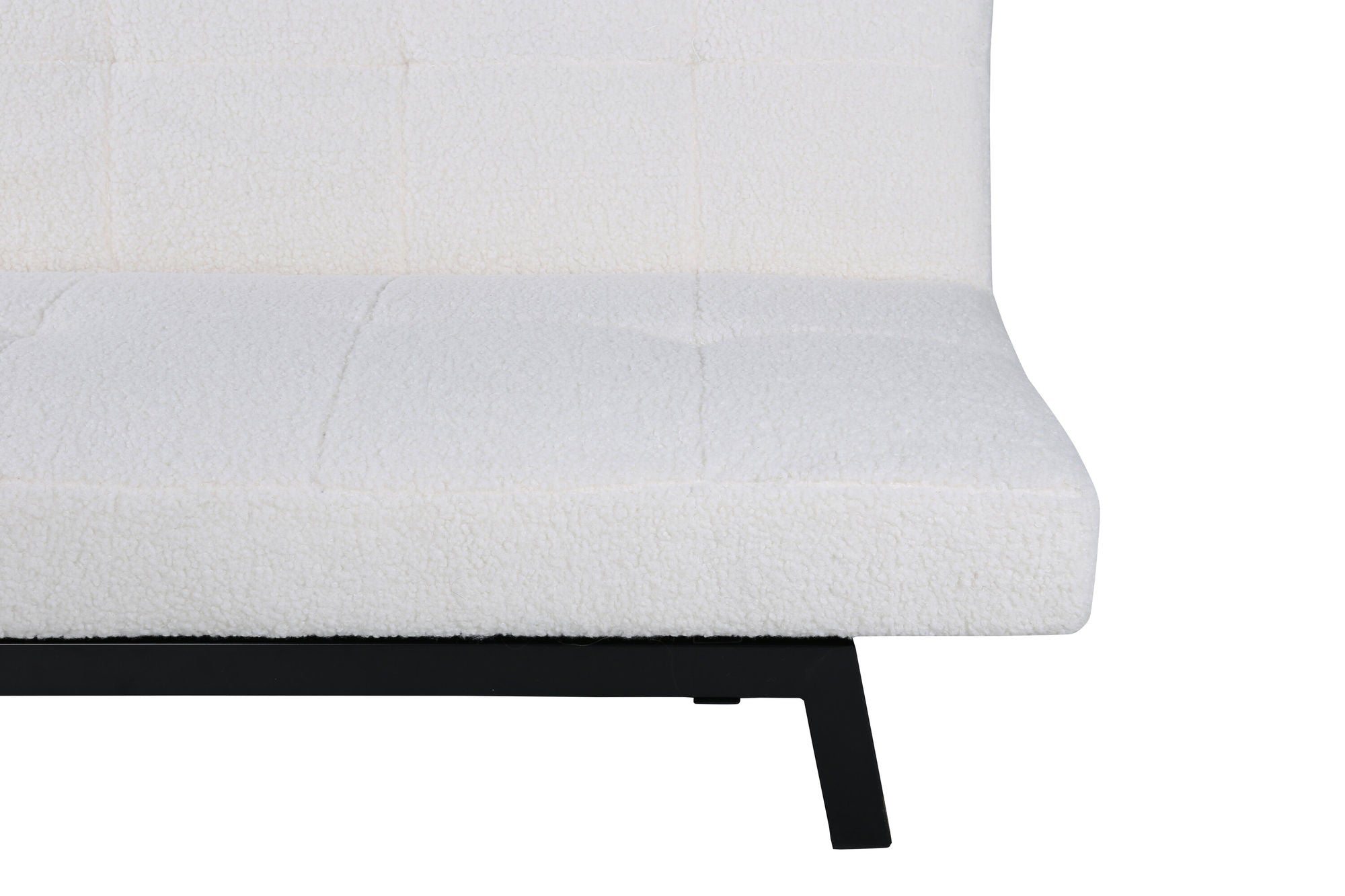 Venture Home Bodil Sofabed - Black / white Teddy