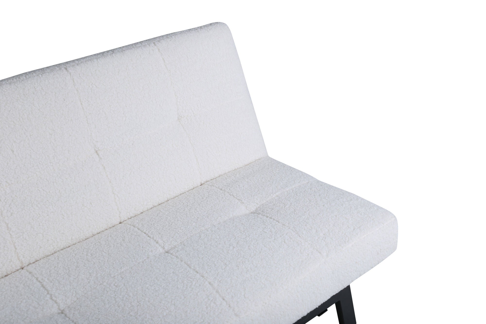 Venture Home Bodil Sofabed - Black / white Teddy