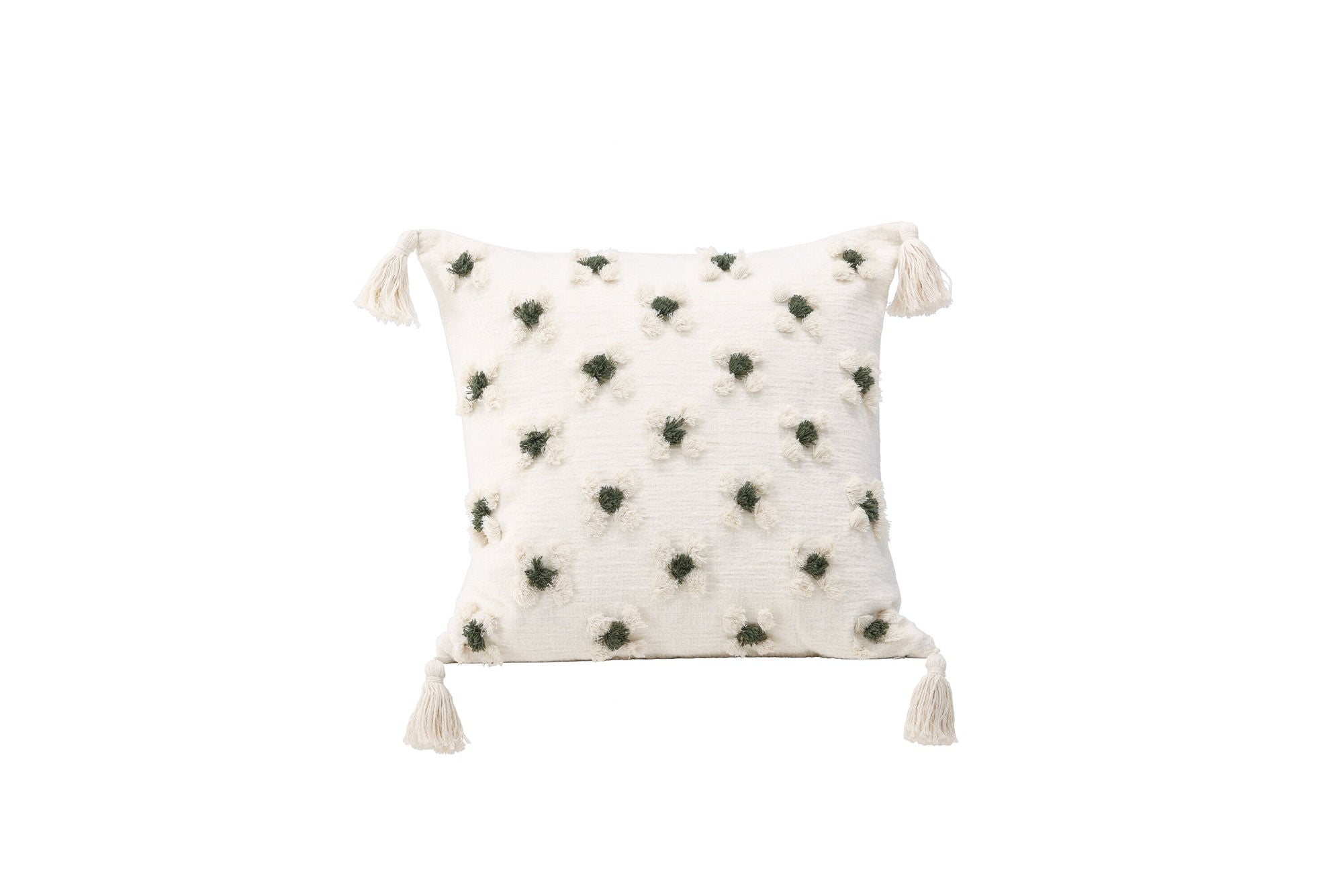 Venture Home Millie Cushion Cover Polychenille - White / 45x45