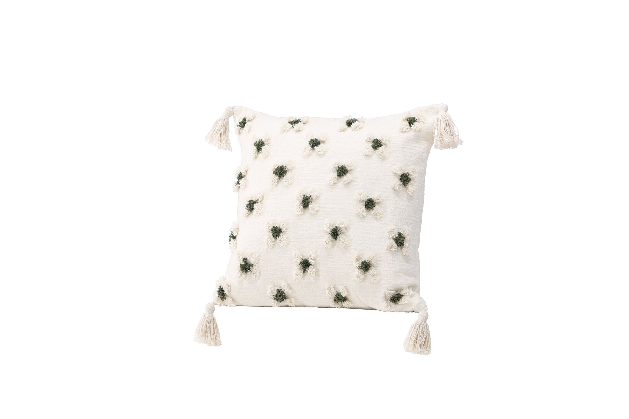 Venture Home Millie Cushion Cover Polychenille - White / 45x45